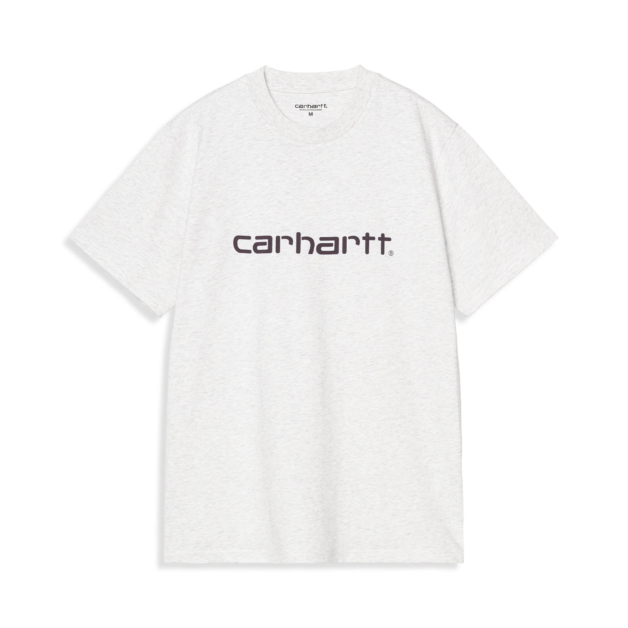 Carhartt WIP S/S Script T-Shirt Ash Heather/Cozy Purple