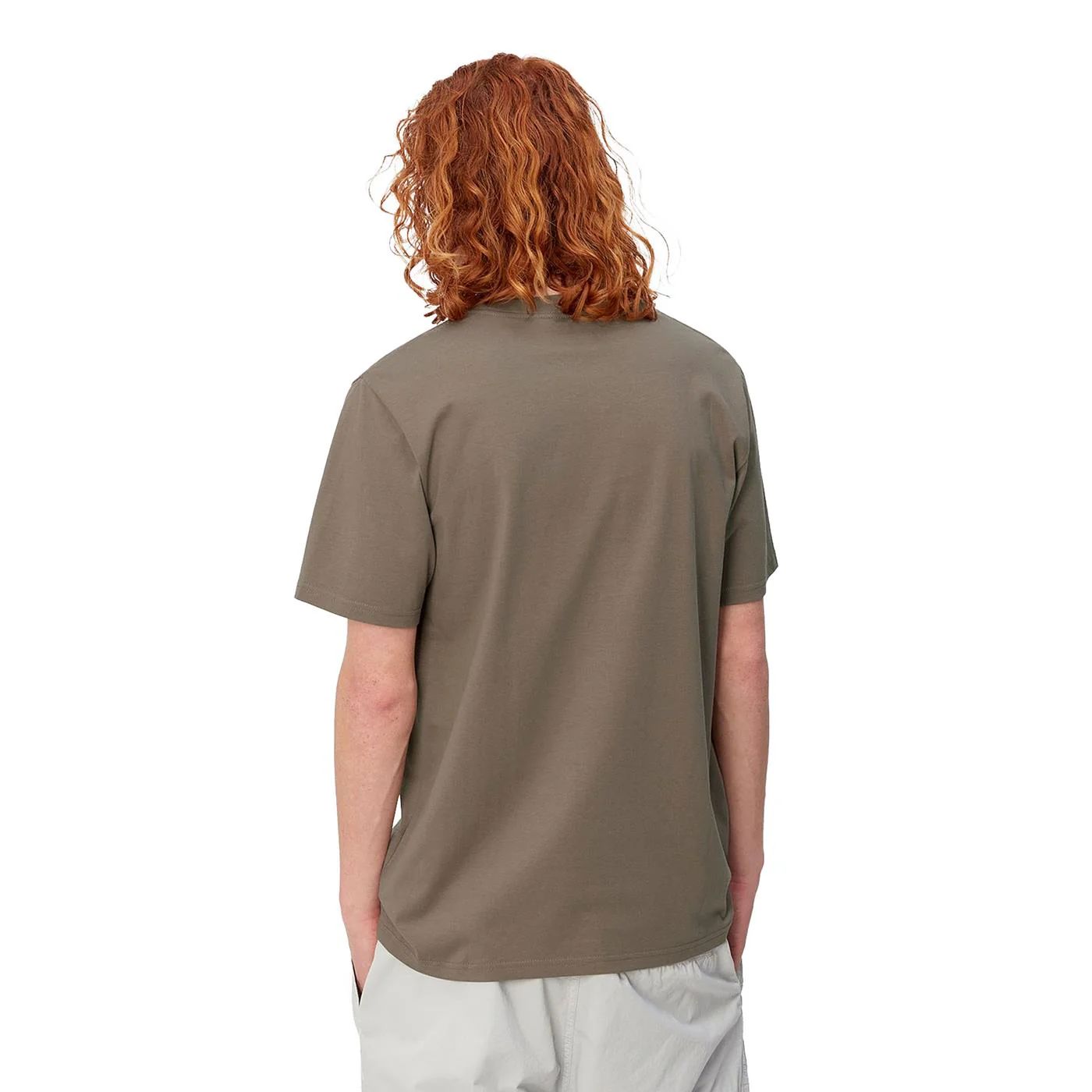 Carhartt WIP S/S Script T-Shirt Branch/Rattan - Image 2