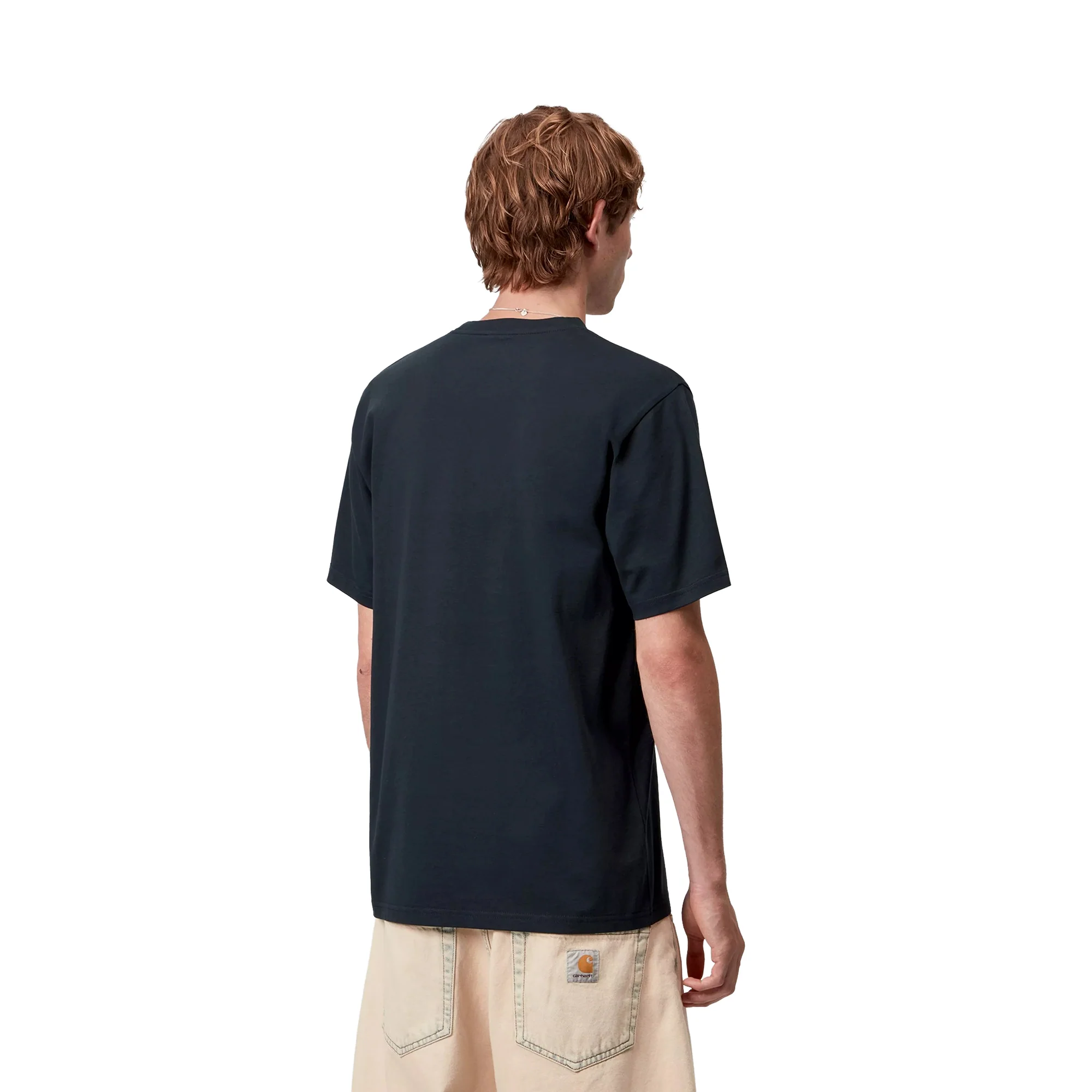 Carhartt WIP S/S Script T-Shirt Deep Night/Palisander - Image 2