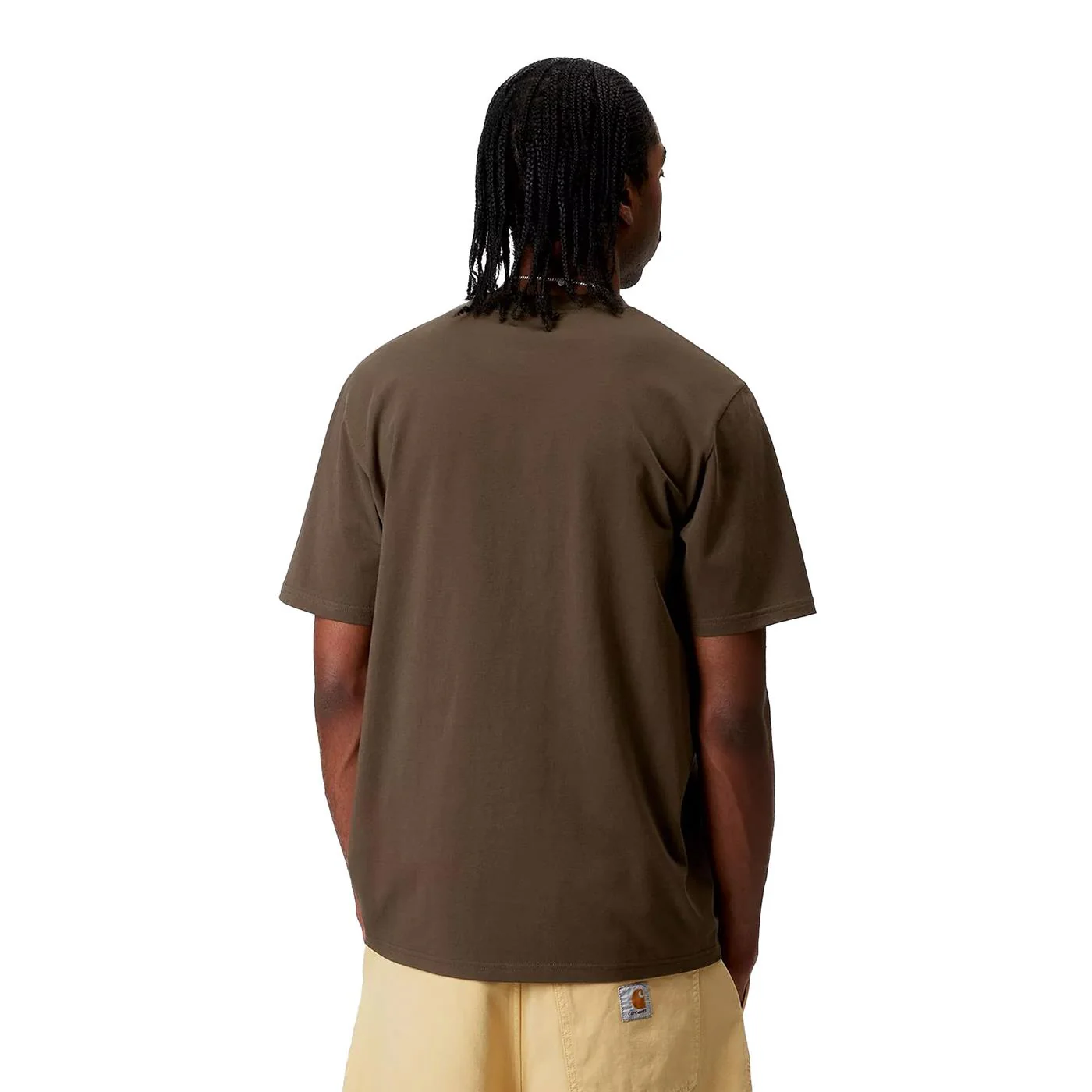 Carhartt WIP S/S Script T-Shirt Liberica/Air Sky - Image 2