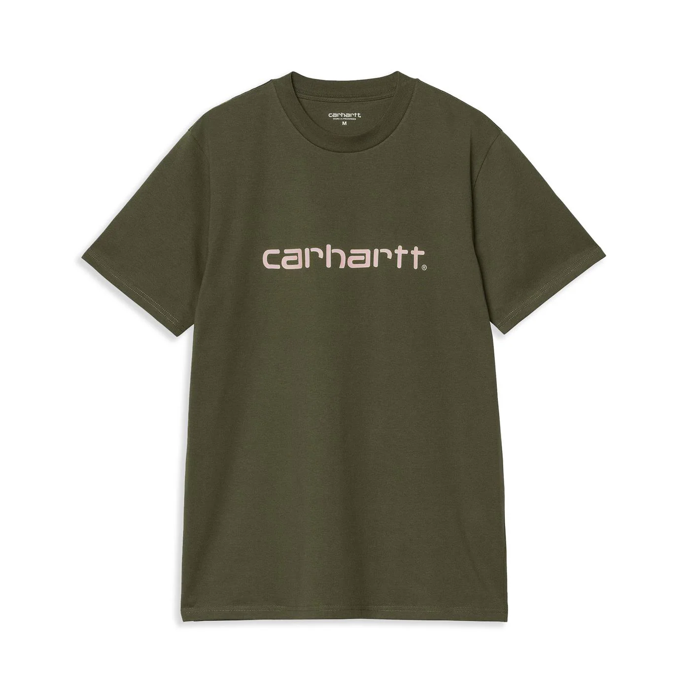 Carhartt WIP S/S Script T-Shirt Turtle/Air Pink