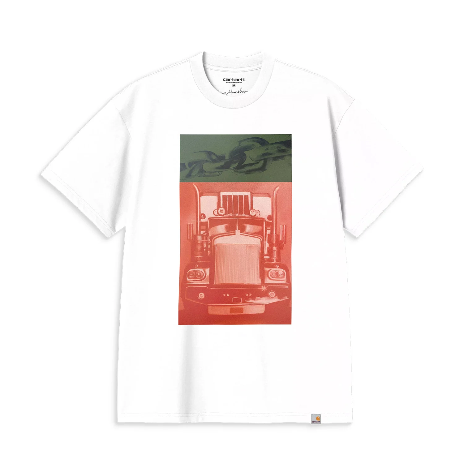 Carhartt WIP S/S Sean Hamilton 01 T-Shirt White