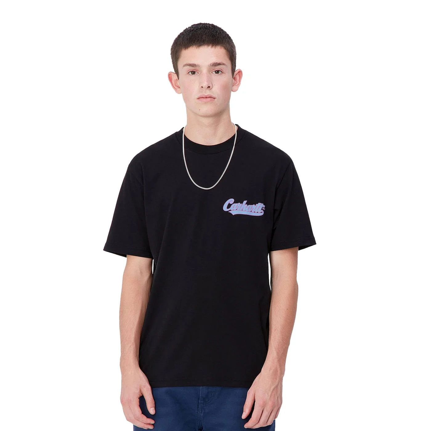 Carhartt WIP S/S Spill T-Shirt Black - Image 2
