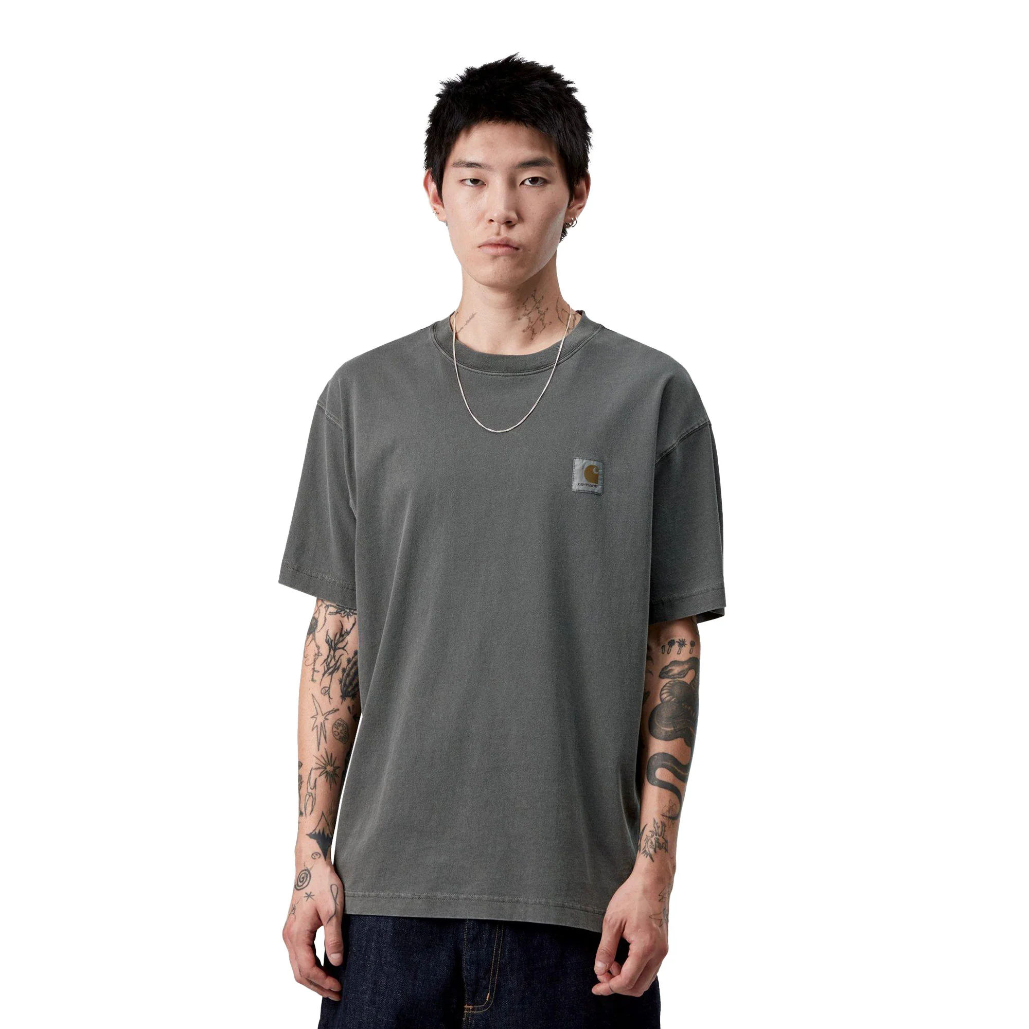 Carhartt WIP S/S Vista T-Shirt Black garment dyed