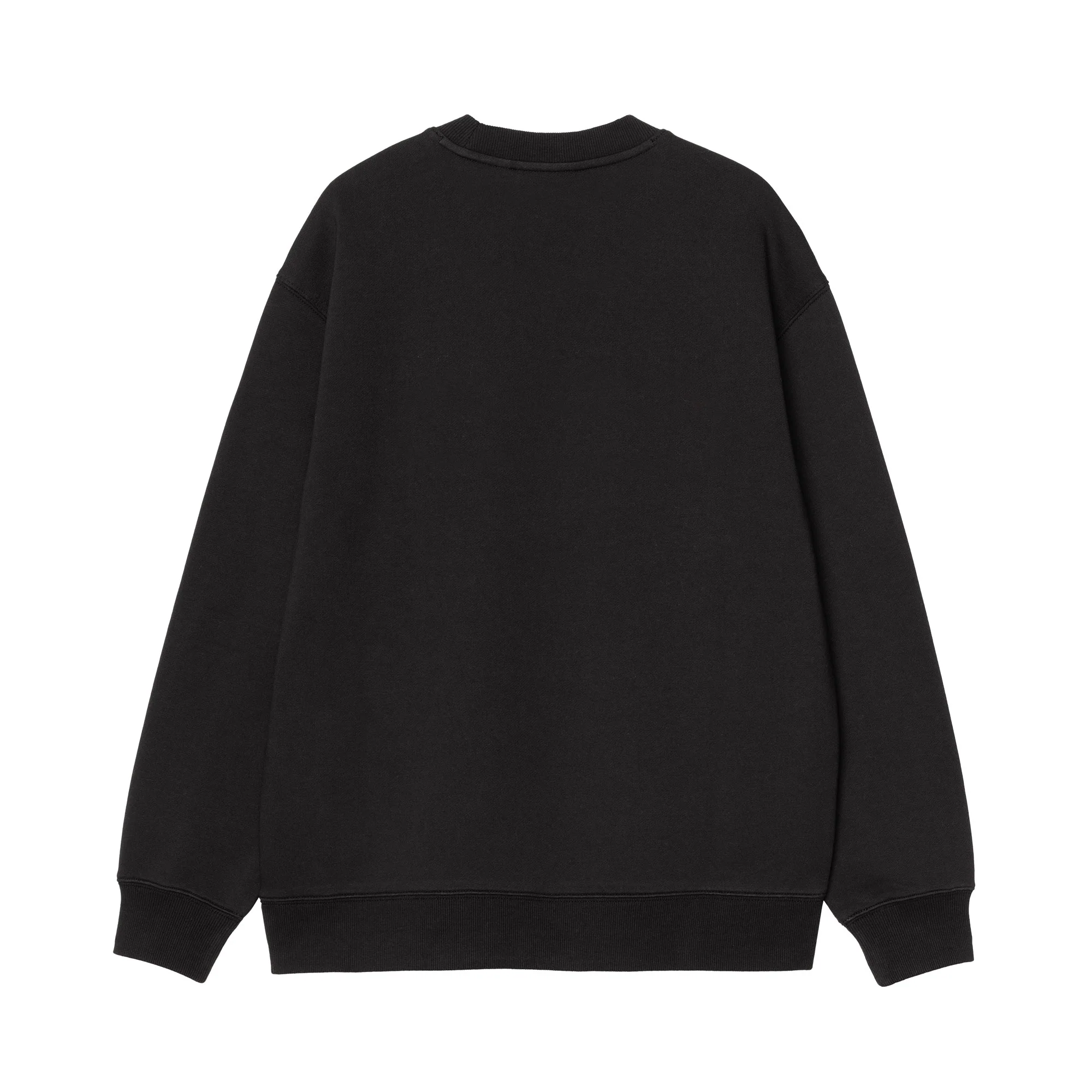 Carhartt WIP W Carhartt Sweat Black/Scarlet - Image 2