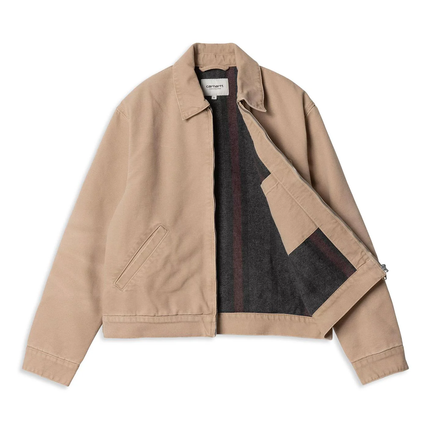 Carhartt WIP W Dayton Jacket Dusty Hamilton Brown - Image 3