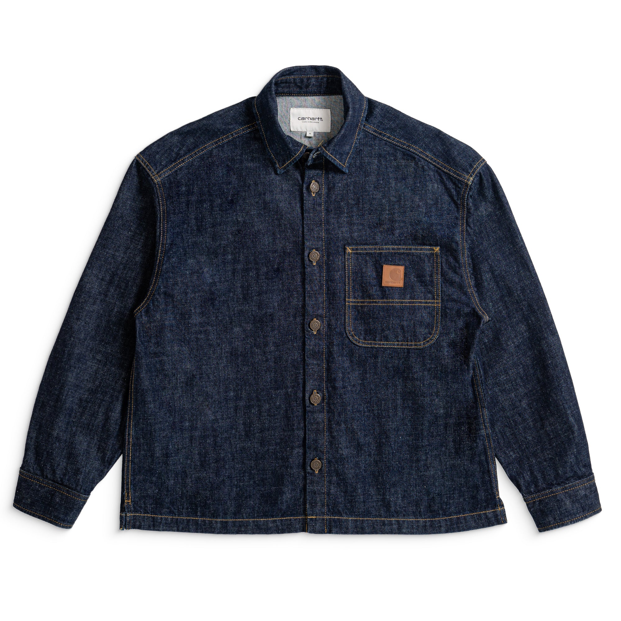 Carhartt WIP W Lovilia Shirt Jacket Blue rinsed