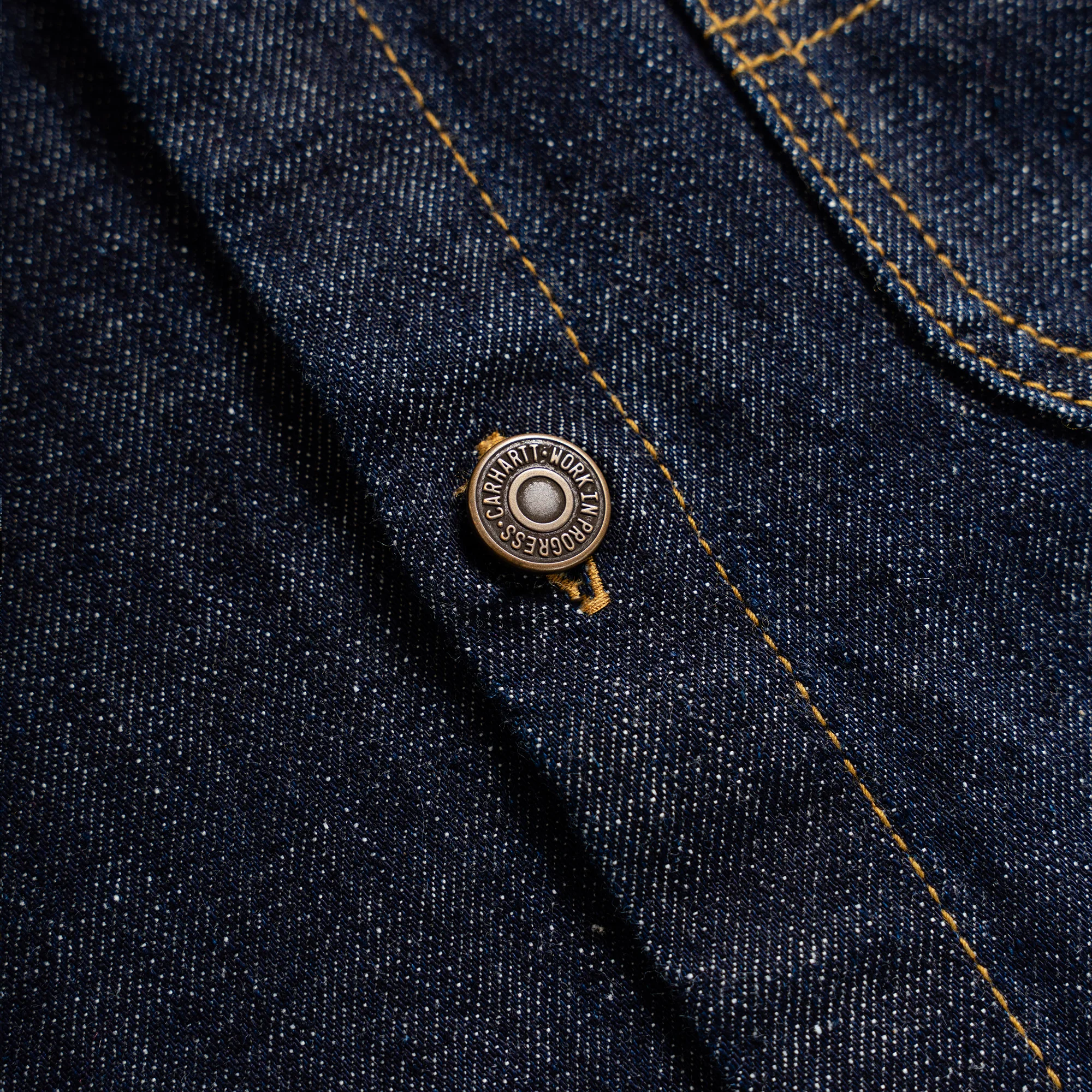 Carhartt WIP W Lovilia Shirt Jacket Blue rinsed - Image 4