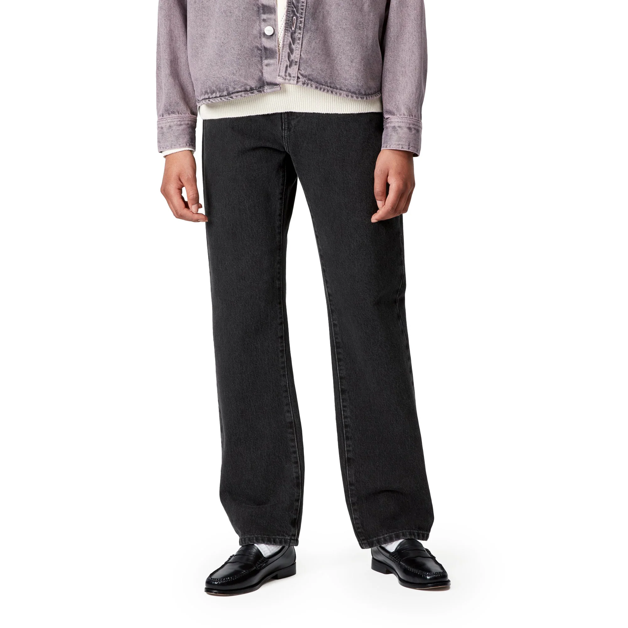 Carhartt WIP W Noxon Pant Black stone washed