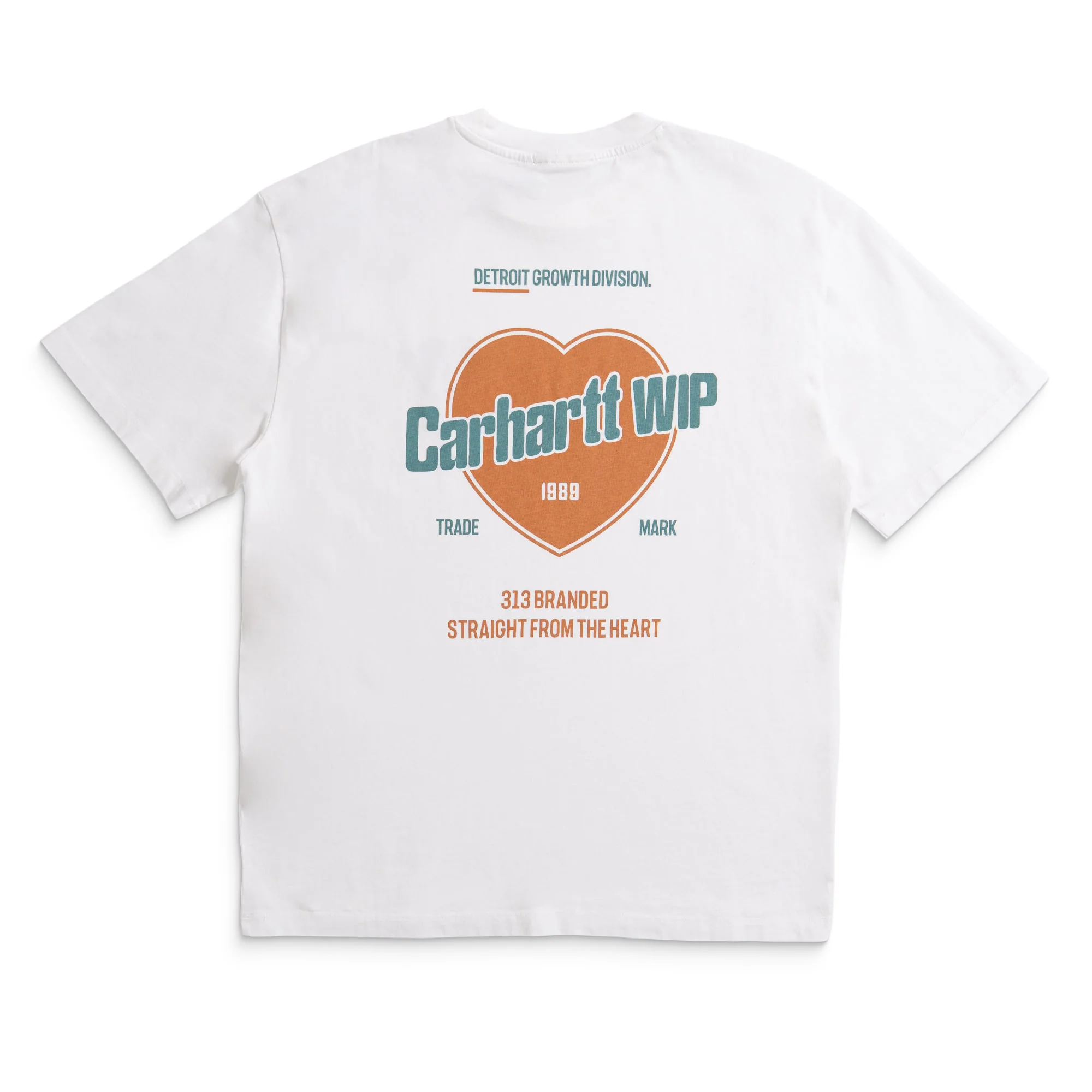 Carhartt WIP W S/S Growth T-Shirt White stone washed
