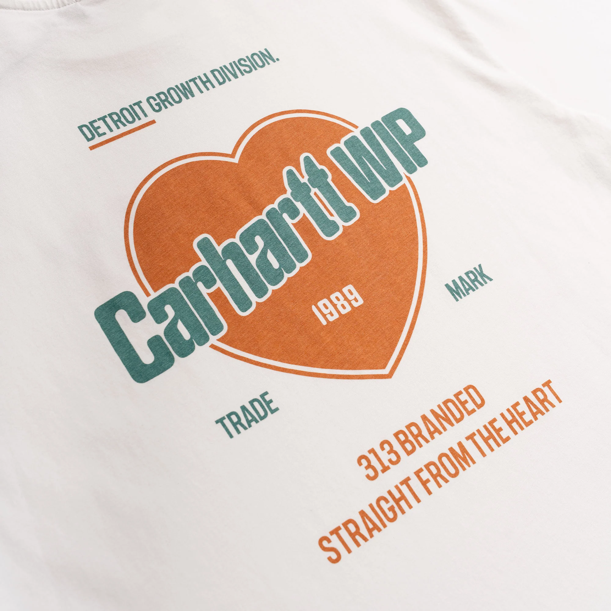 Carhartt WIP W S/S Growth T-Shirt White stone washed - Image 3