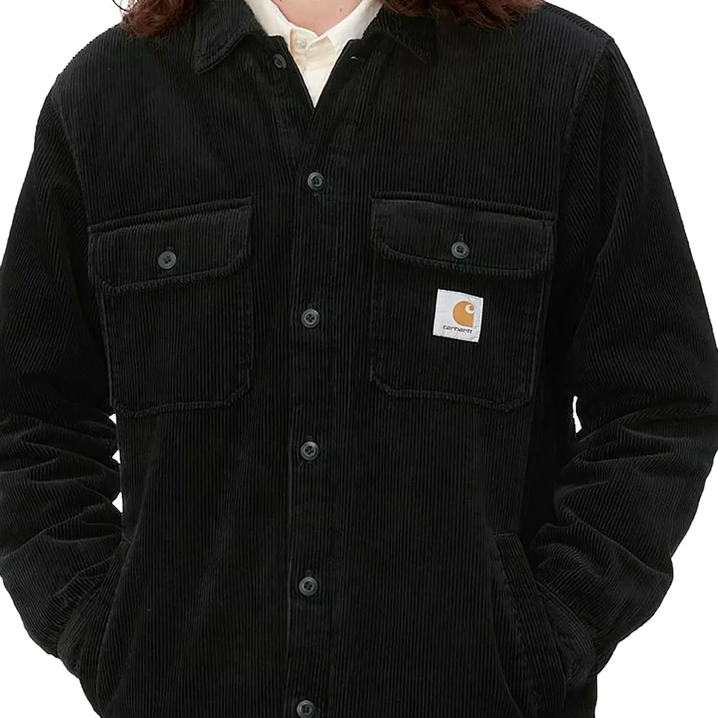 Carhartt WIP Whitsome Shirt Jacket Black - Image 3