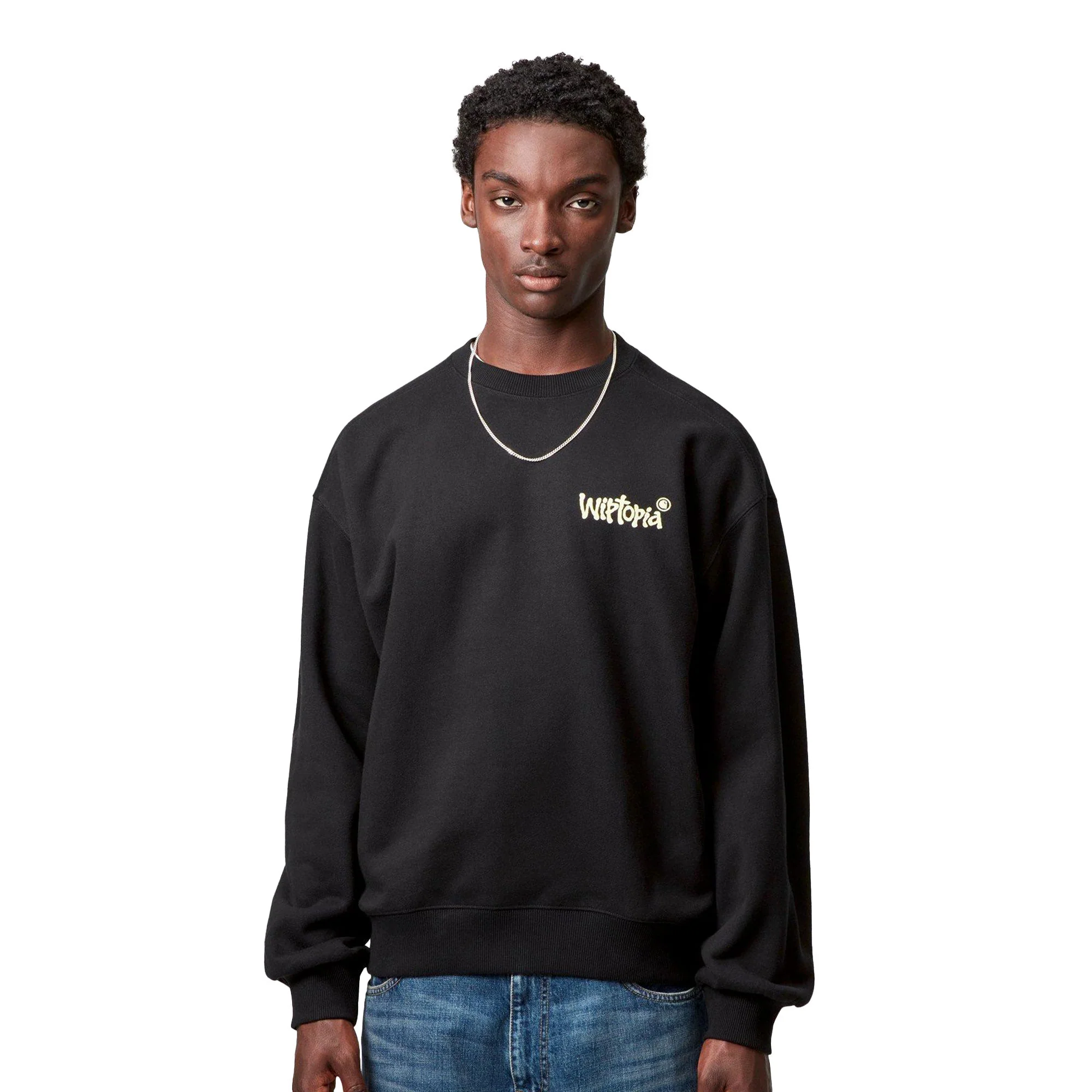 Carhartt WIP Wiptopia Sweat Black - Image 2
