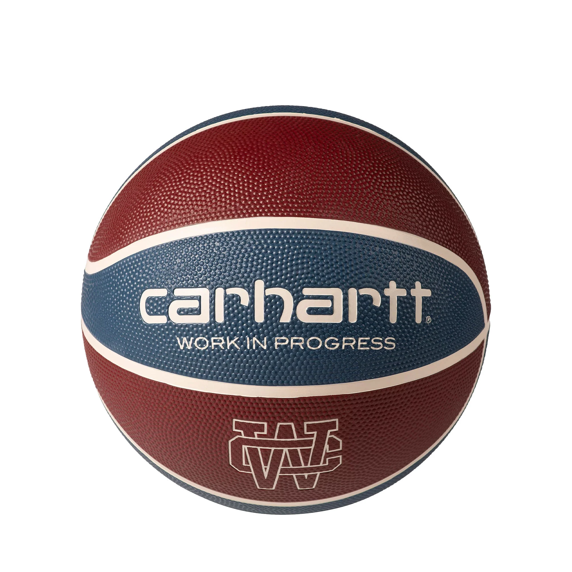 Carhartt WIP x Spalding Basketball Rubber Mulberry - Image 2
