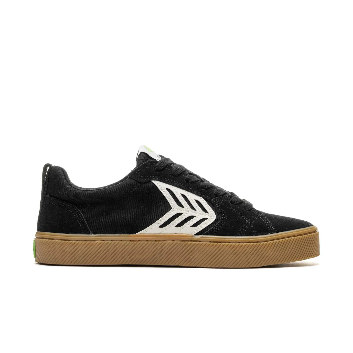 Cariuma Catiba Pro Ivory Logo Gum Black