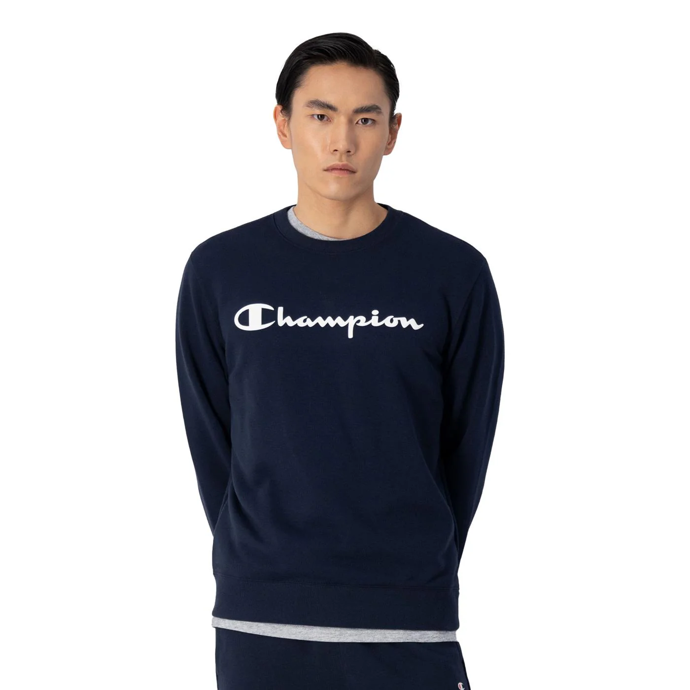 Champion Crewneck Sweatshirt Navy