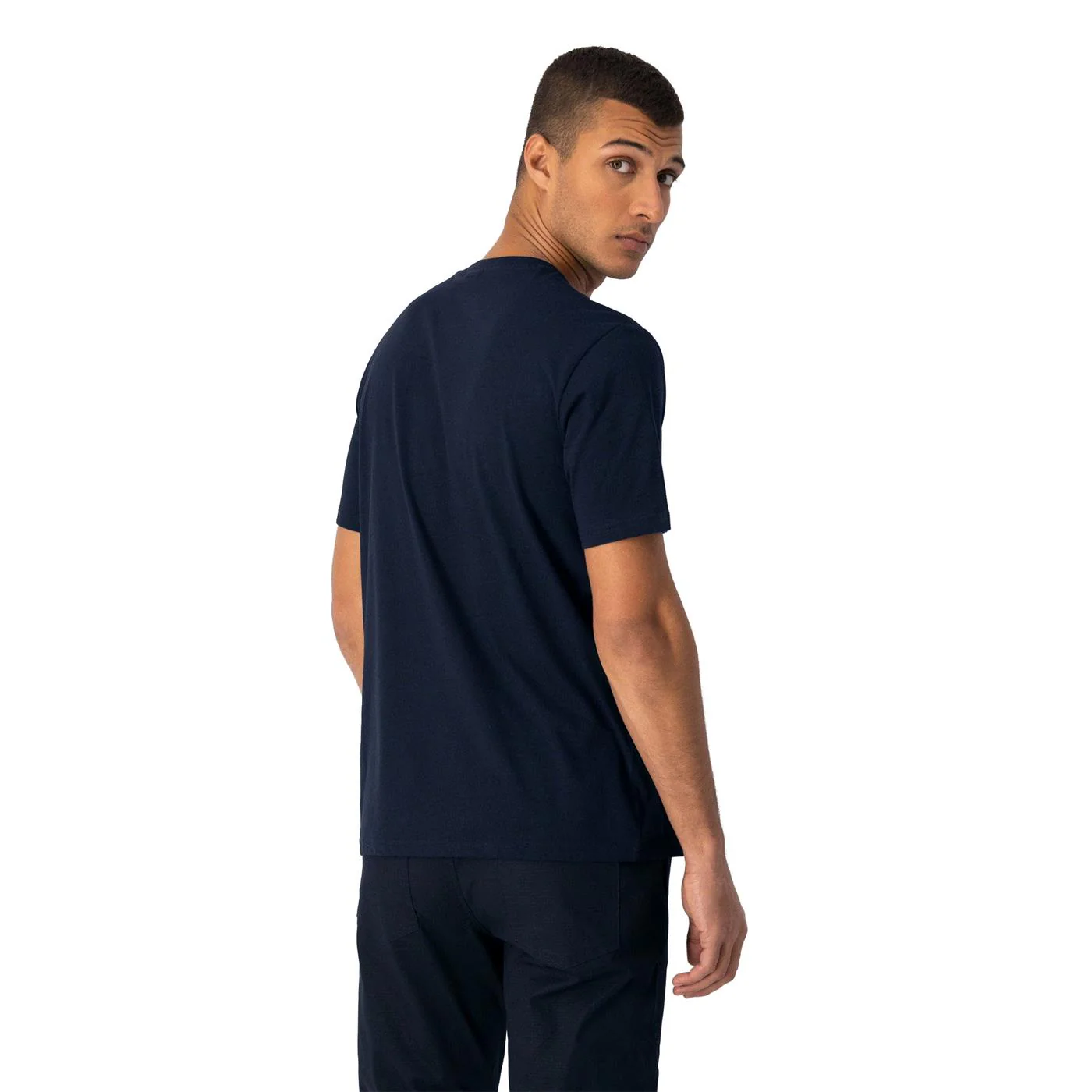 Champion Crewneck T-Shirt Blue - Image 2