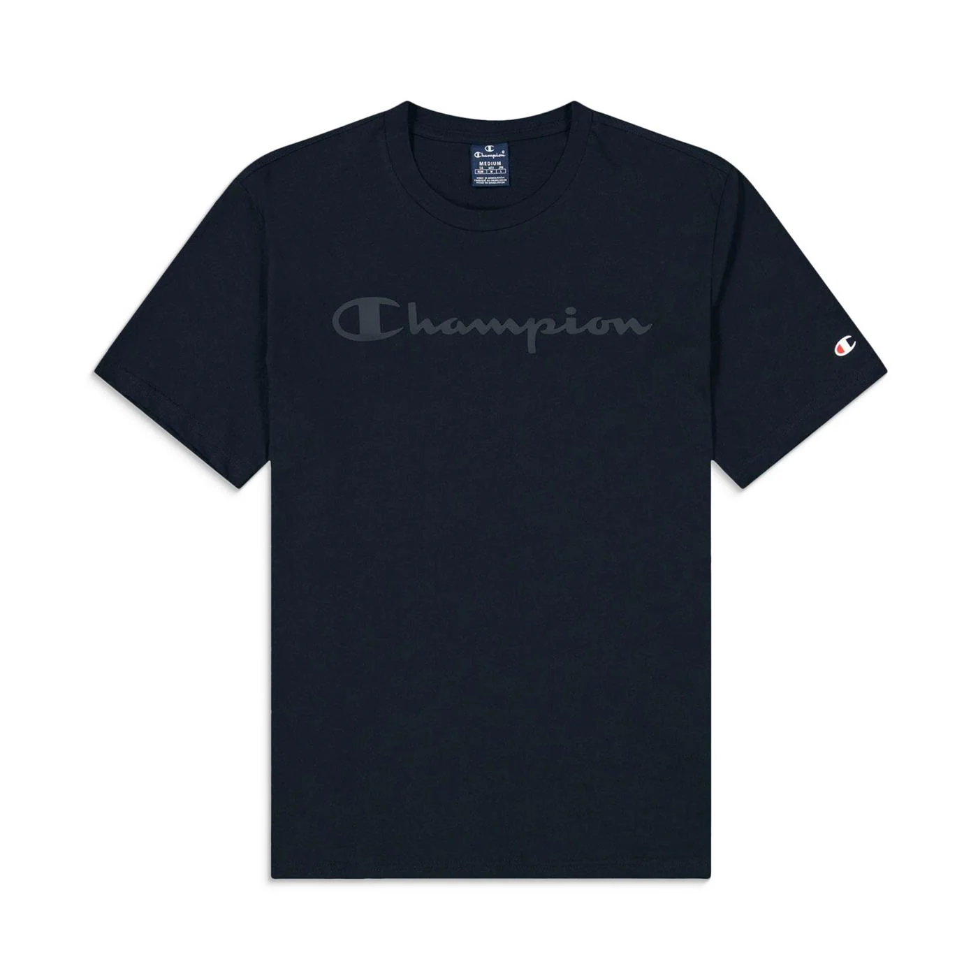 Champion Crewneck T-Shirt Blue - Image 5