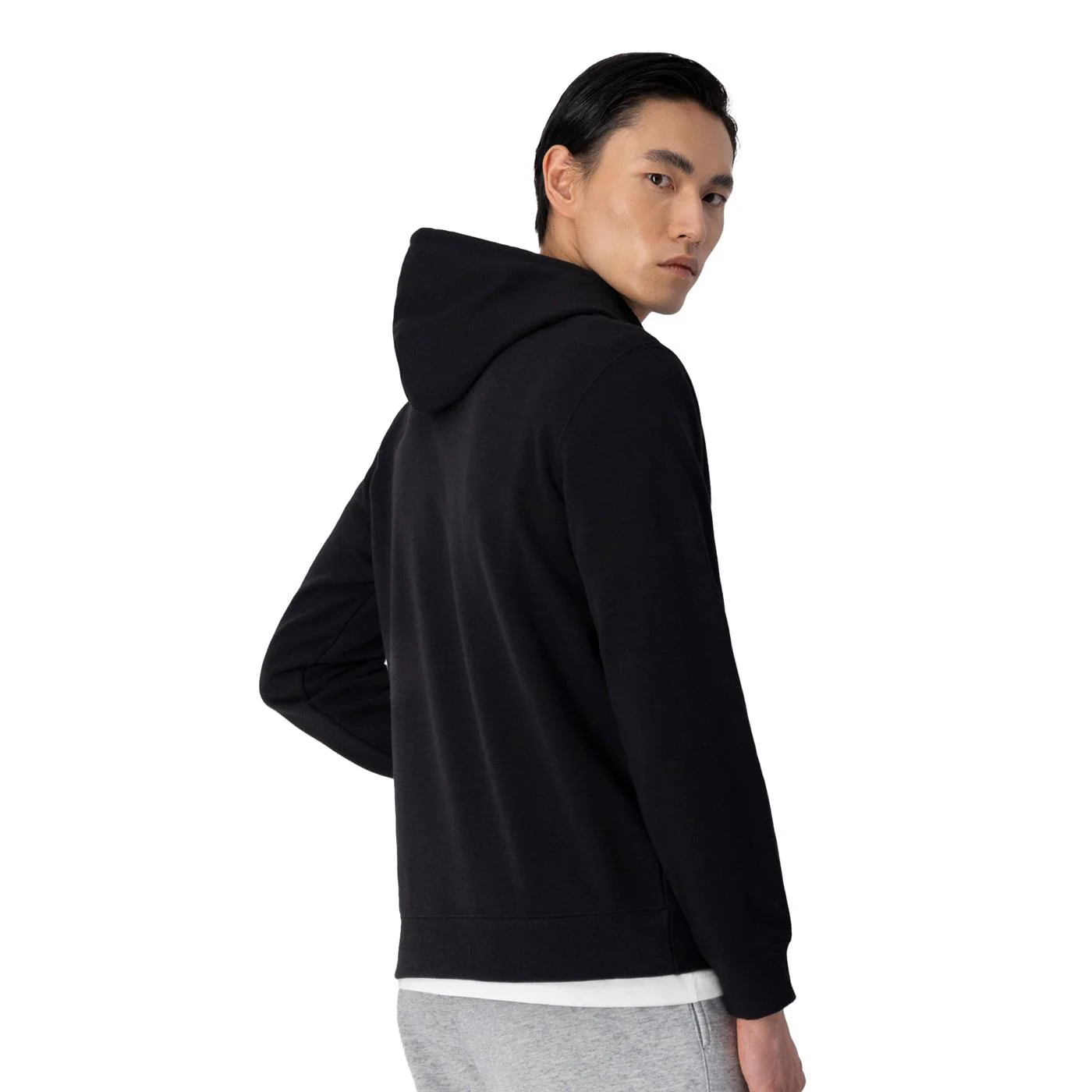Champion Hooded Sweatshirt Black - Image 2