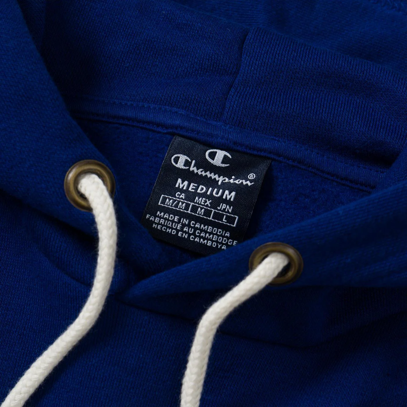 Champion Hooded Sweatshirt Navy - Image 6