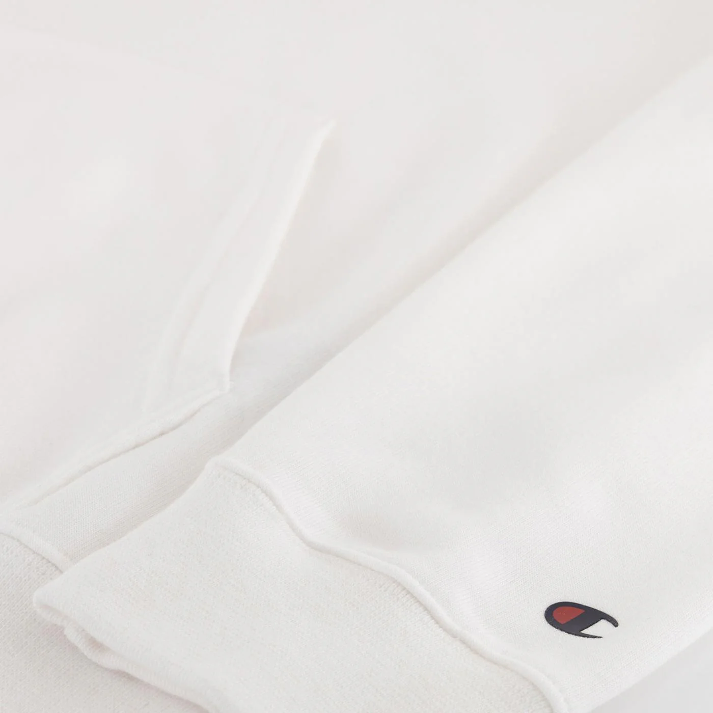 Champion Hooded Sweatshirt White - Image 3