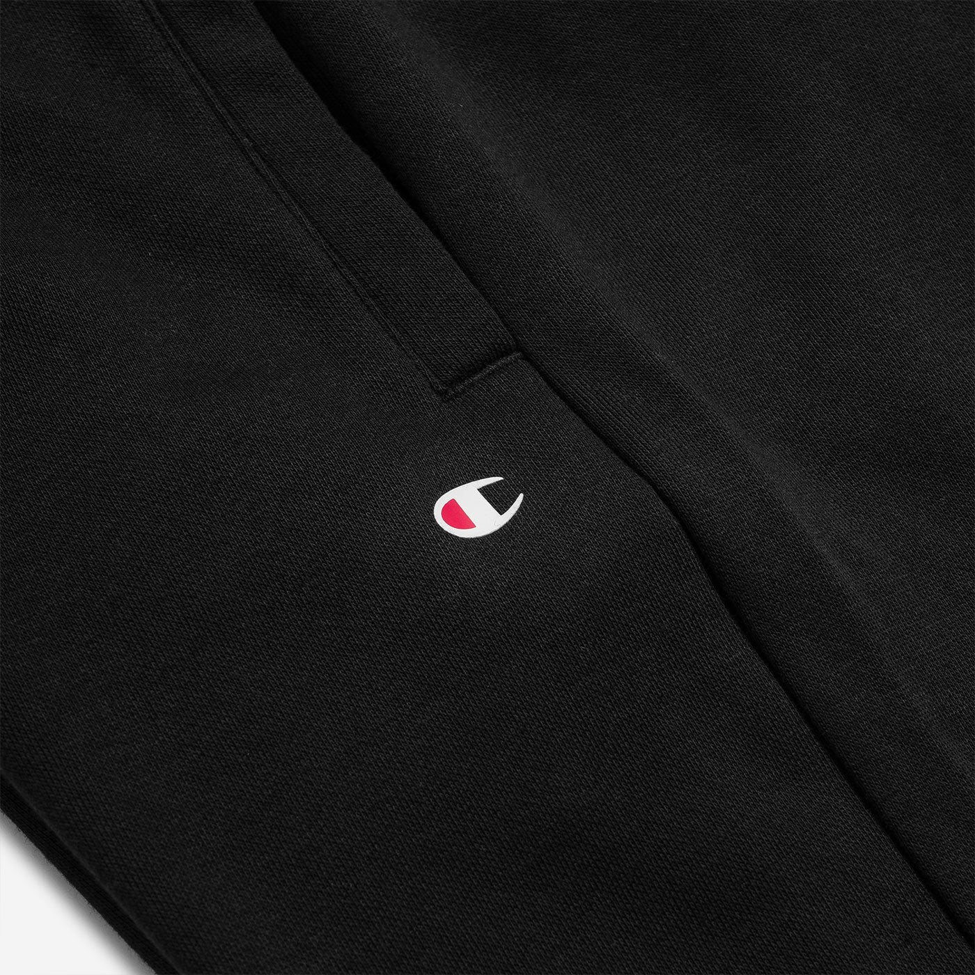 Champion Rib Cuff Pants Black - Image 3