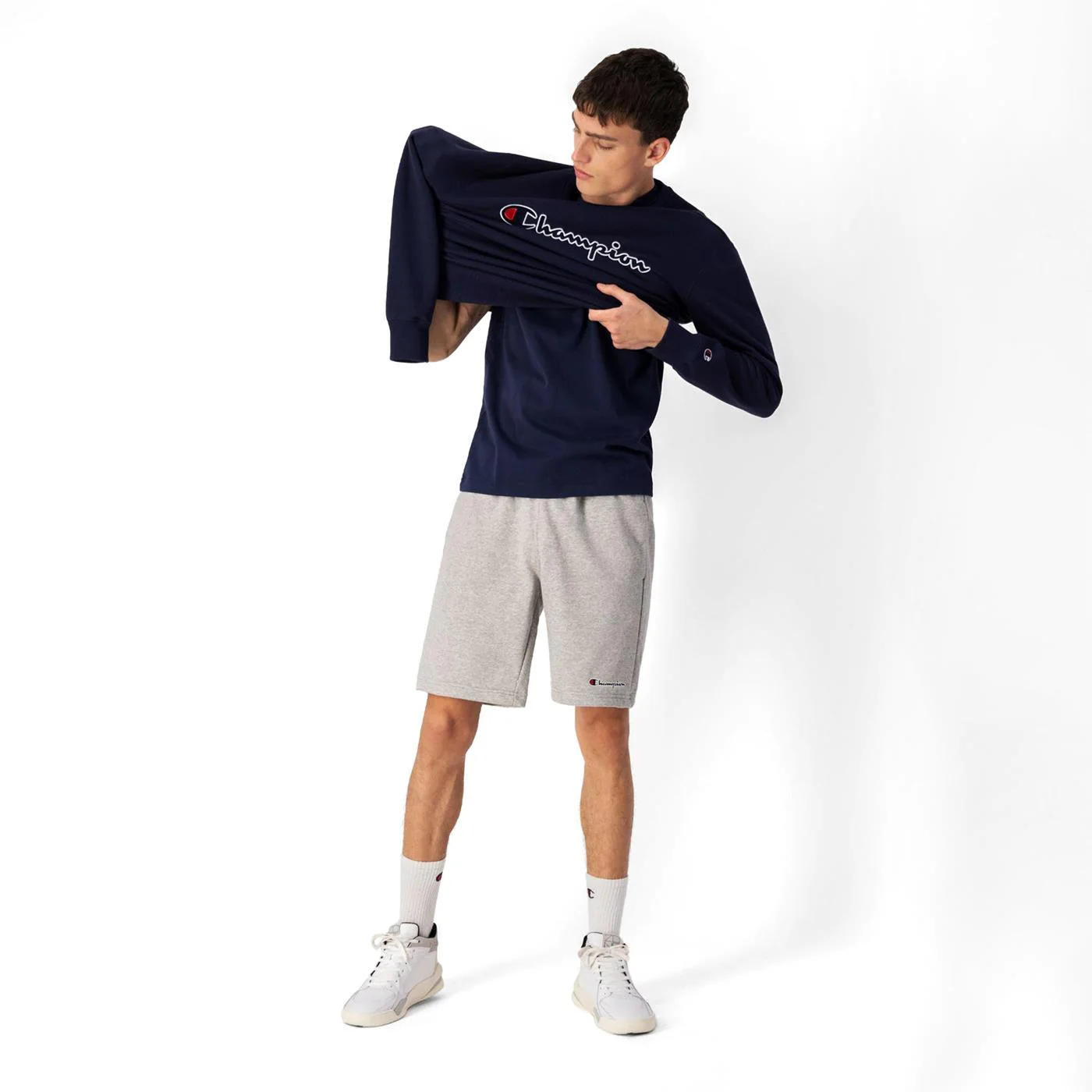 Champion Rochester Small Embroidery Script Logo Shorts - Image 2