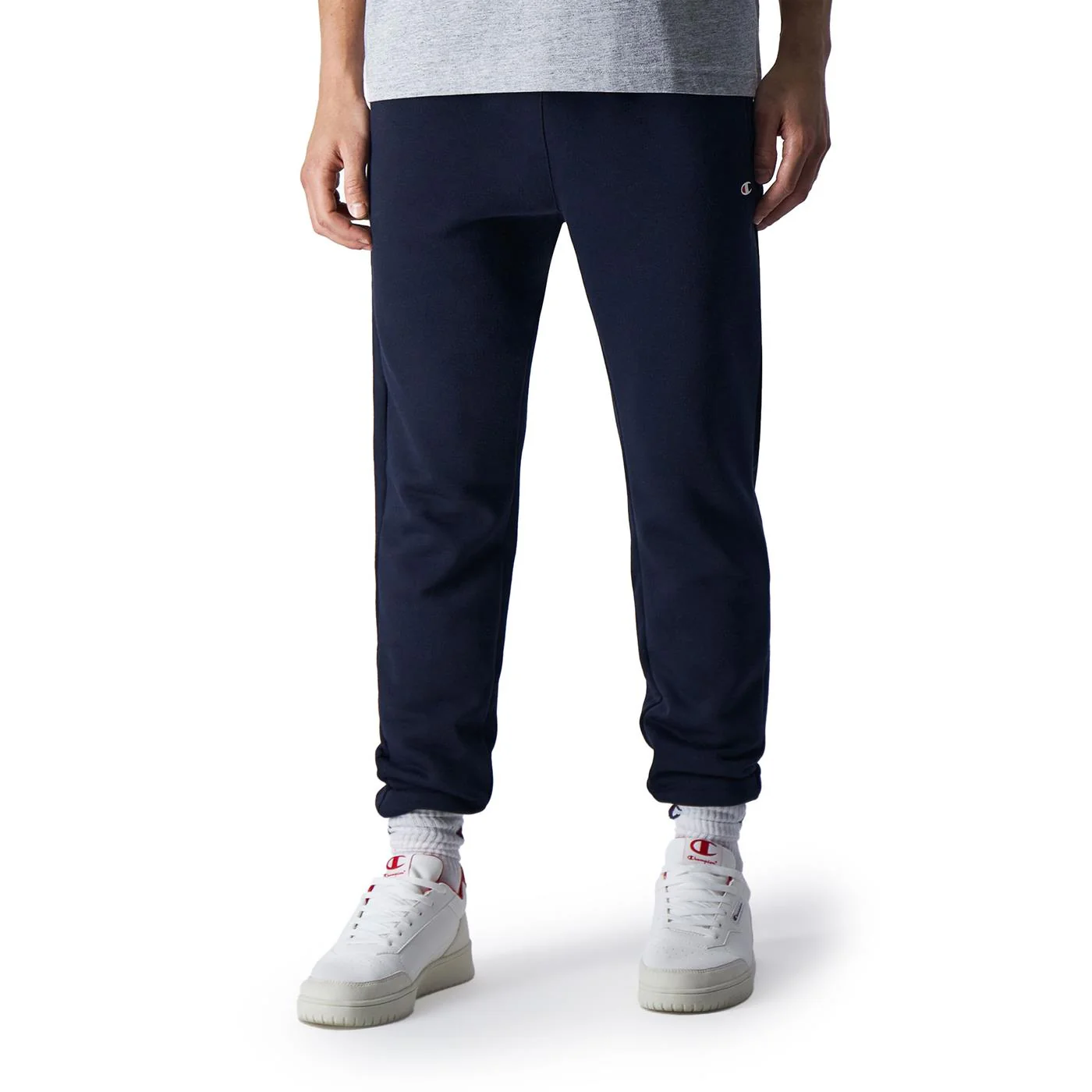 Champion Slim Fit C Logo Joggers Dark Blue