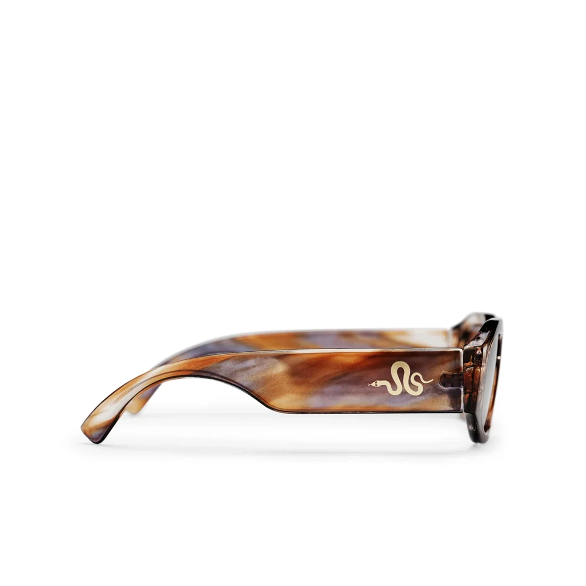 Chpo Brooklyn Sunglasses Cigar Smoke/Brown - Image 3