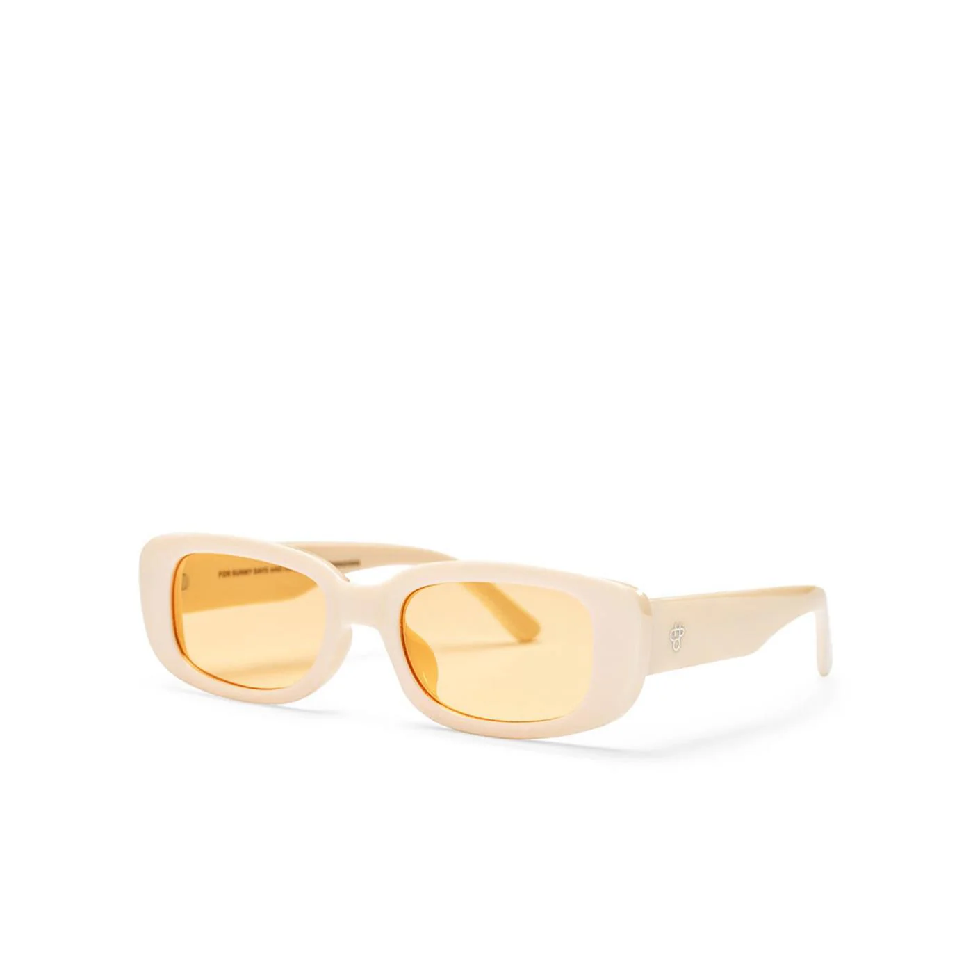 Chpo Nicole Sunglasses Turtle Cream/Orange - Image 2