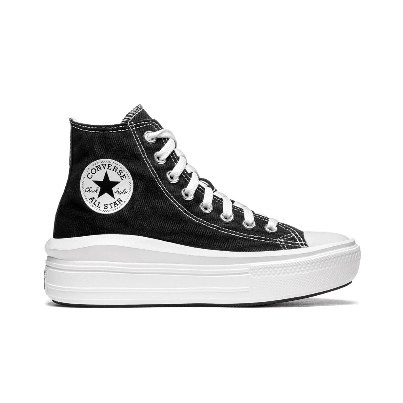 Converse Chuck Taylor All Star Move Hi Black/Natural Ivory
