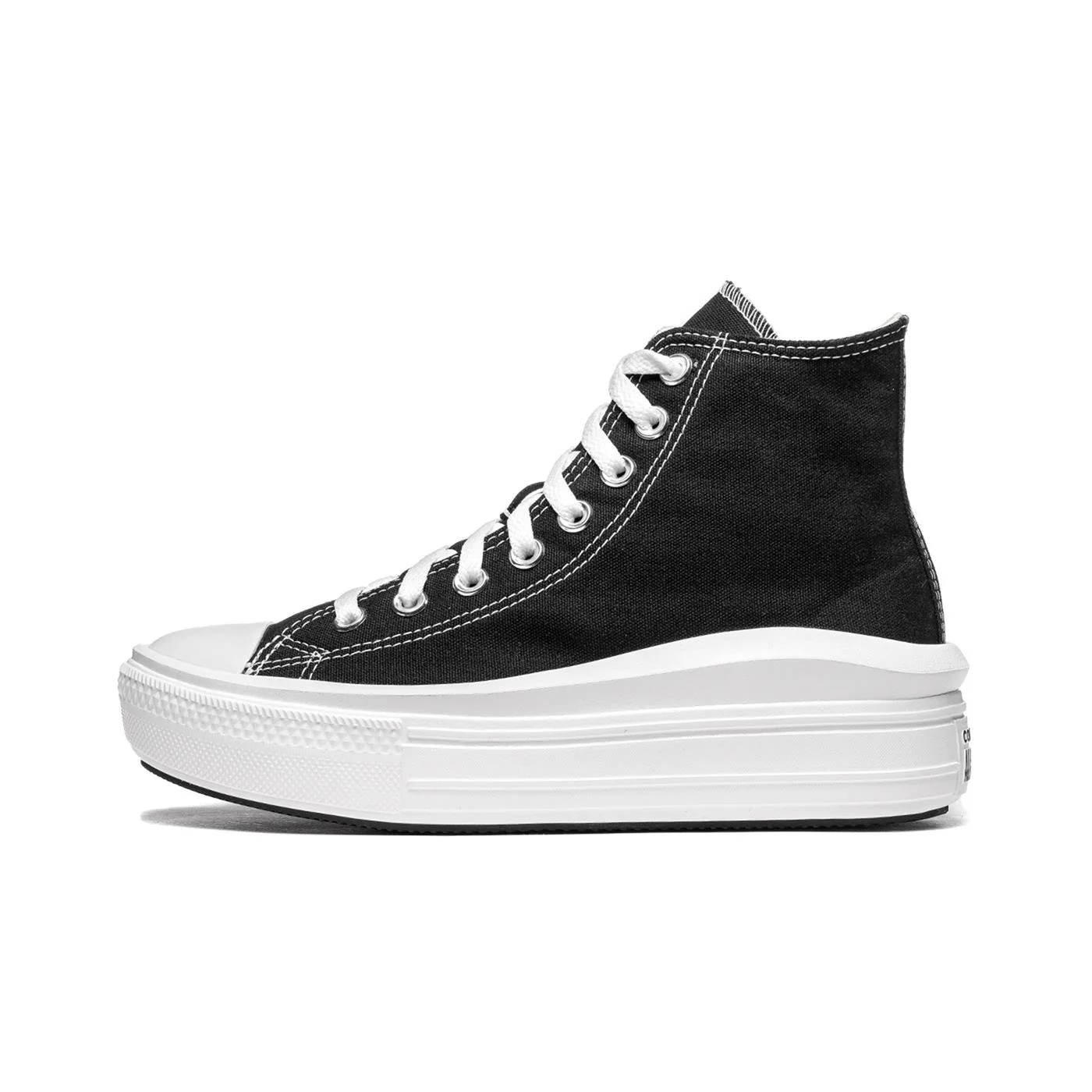 Converse Chuck Taylor All Star Move Hi Black/Natural Ivory - Image 2