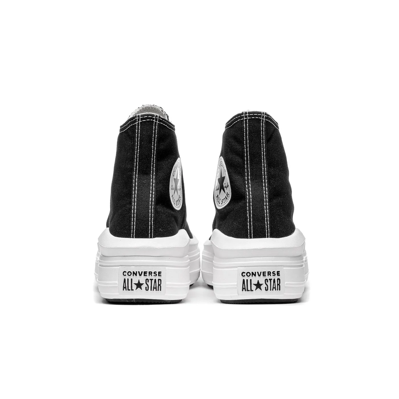 Converse Chuck Taylor All Star Move Hi Black/Natural Ivory - Image 4