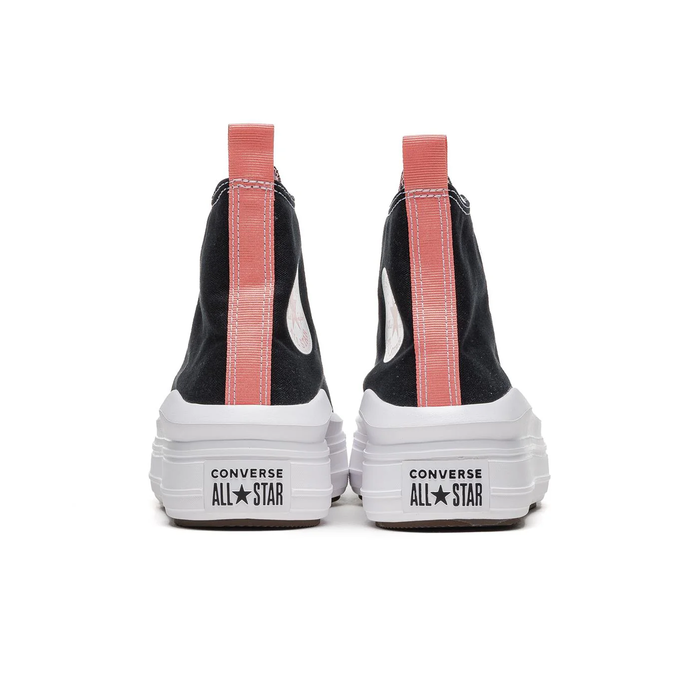 Converse Chuck Taylor All Star Move Hi Black/Pink Salt/White - Image 4