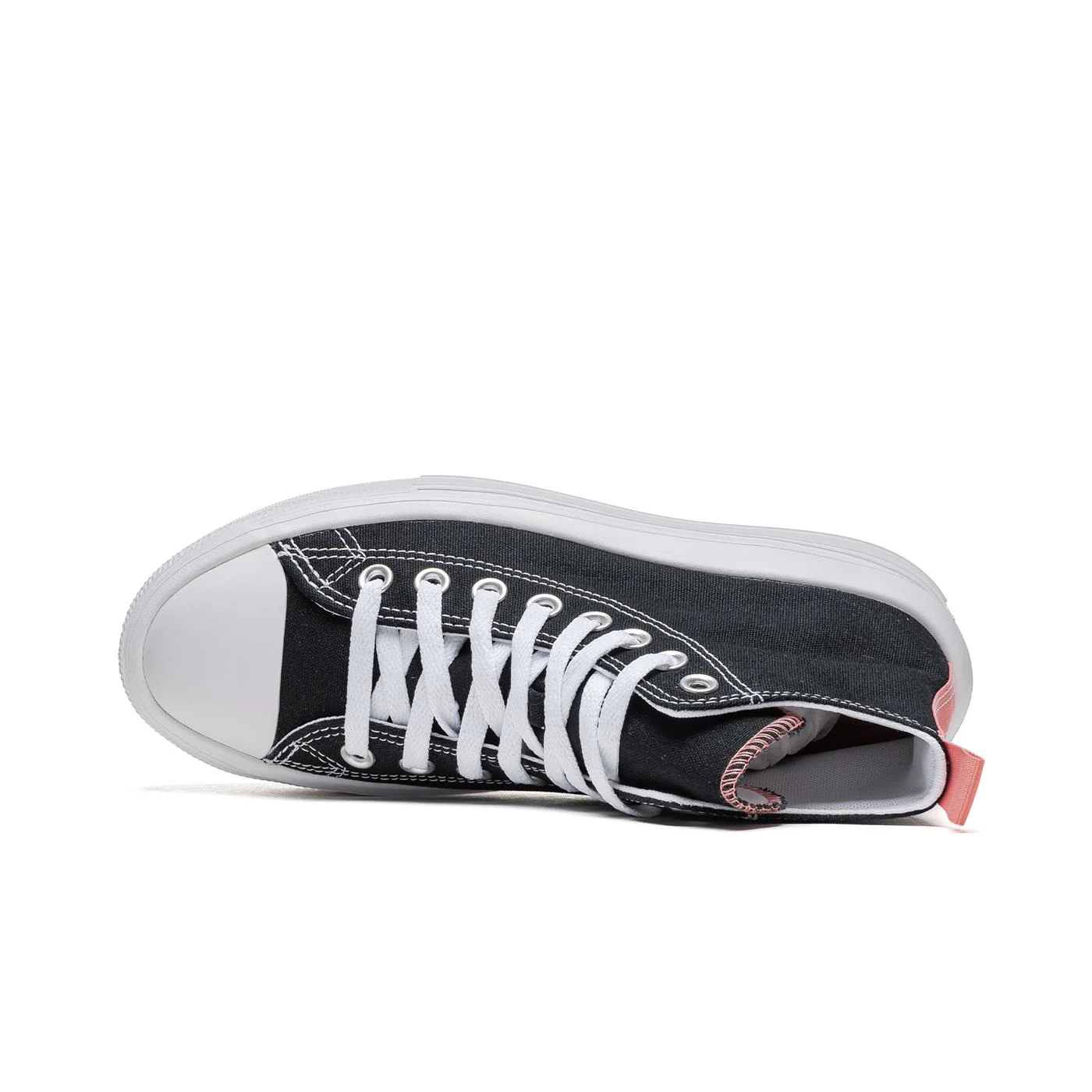 Converse Chuck Taylor All Star Move Hi Black/Pink Salt/White - Image 5