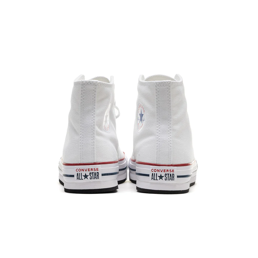 Converse CT All Star Eva Lift Hi White/Garnet/Navy - Image 6