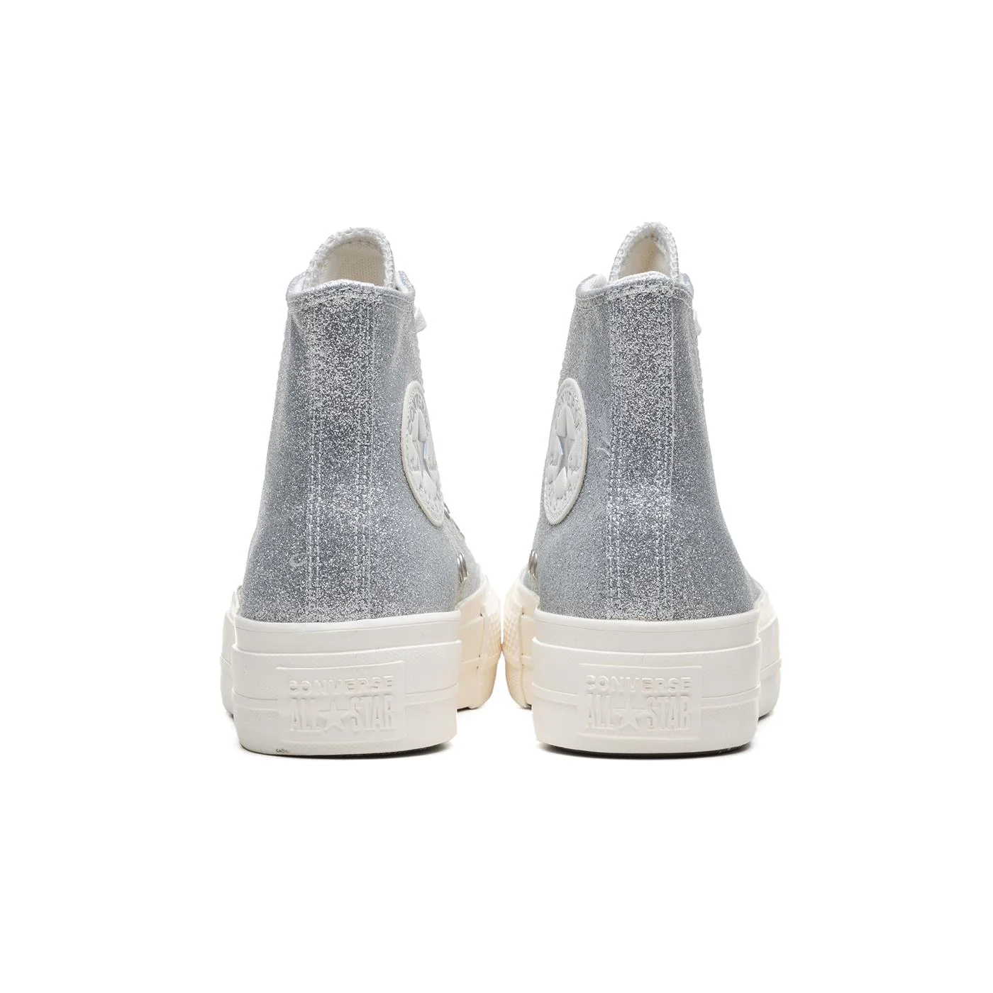 Converse CT All Star Lift Hi Silver/Egret/Egret - Image 4