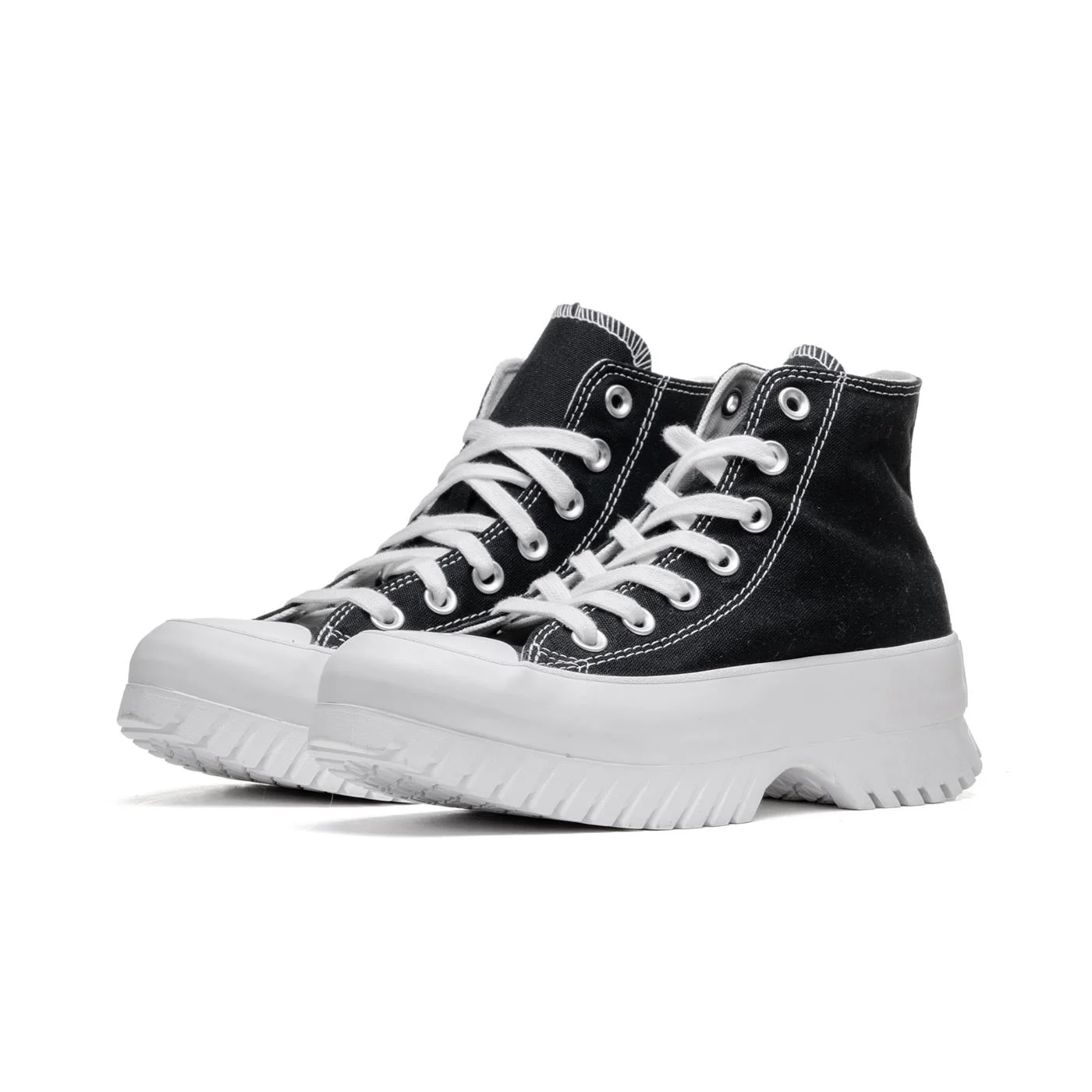 Converse CT All Star Lugged 2.0 Hi Black/Egret/White - Image 5