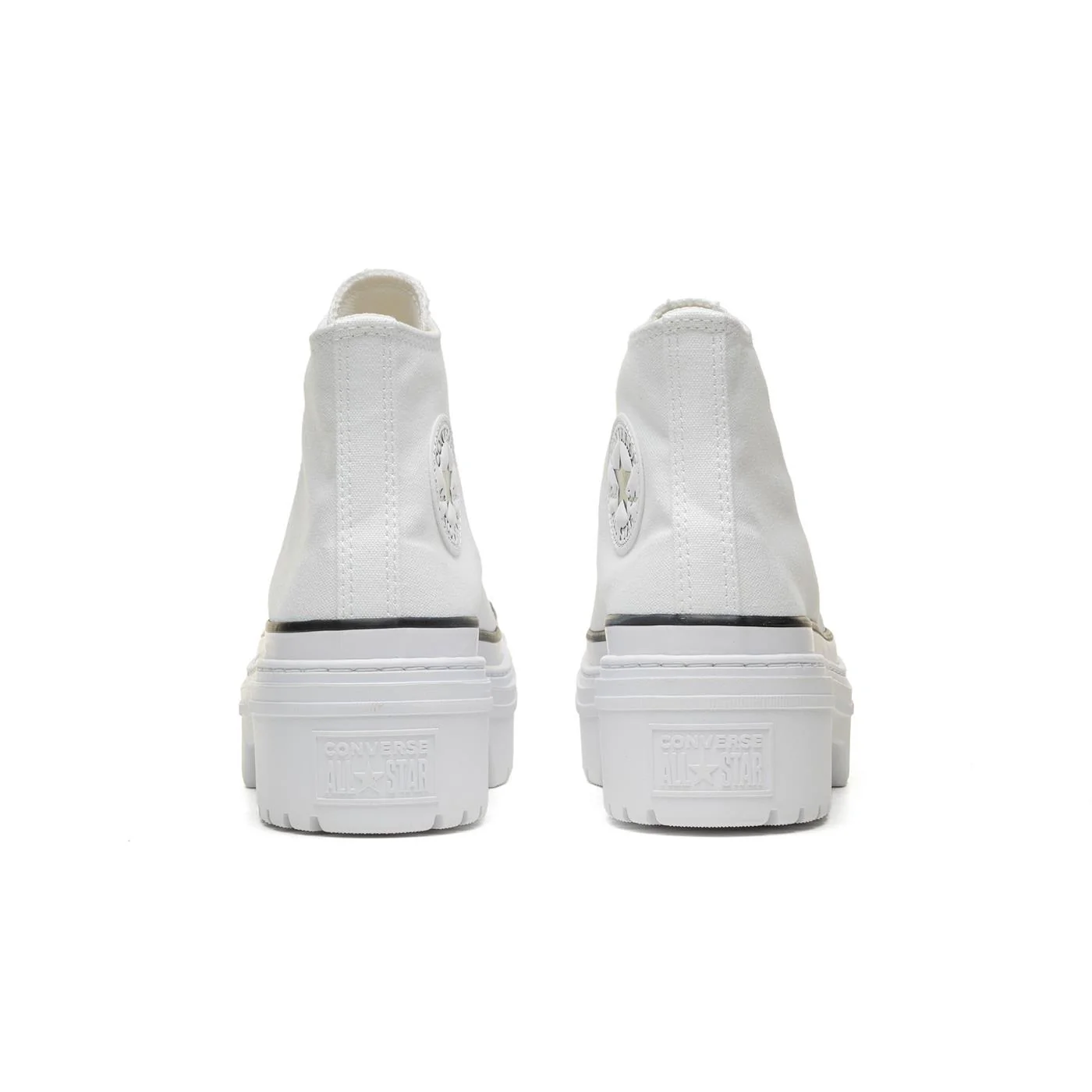 Converse CT All Star Lugged Heel Hi White/Black/Egret - Image 4