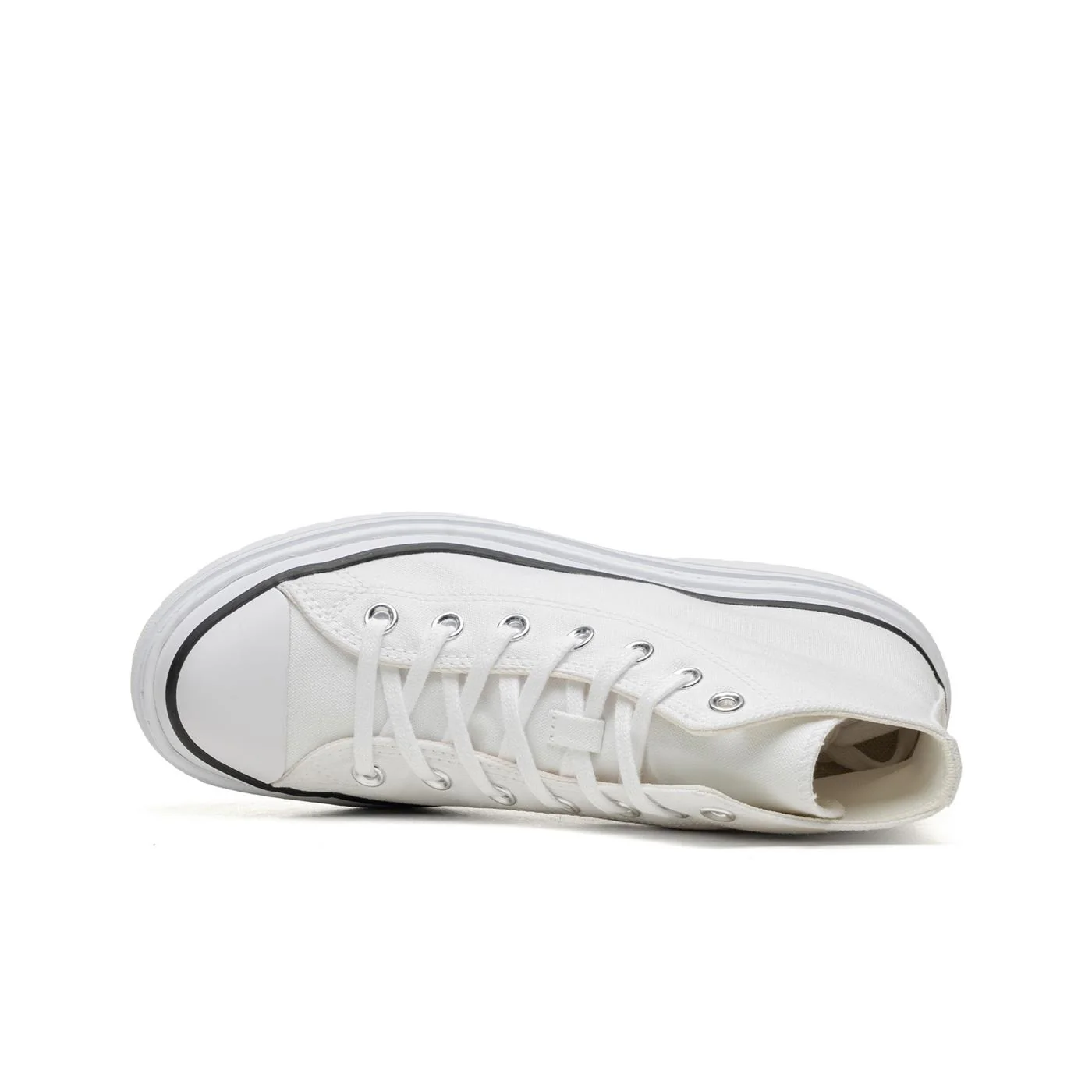 Converse CT All Star Lugged Heel Hi White/Black/Egret - Image 5