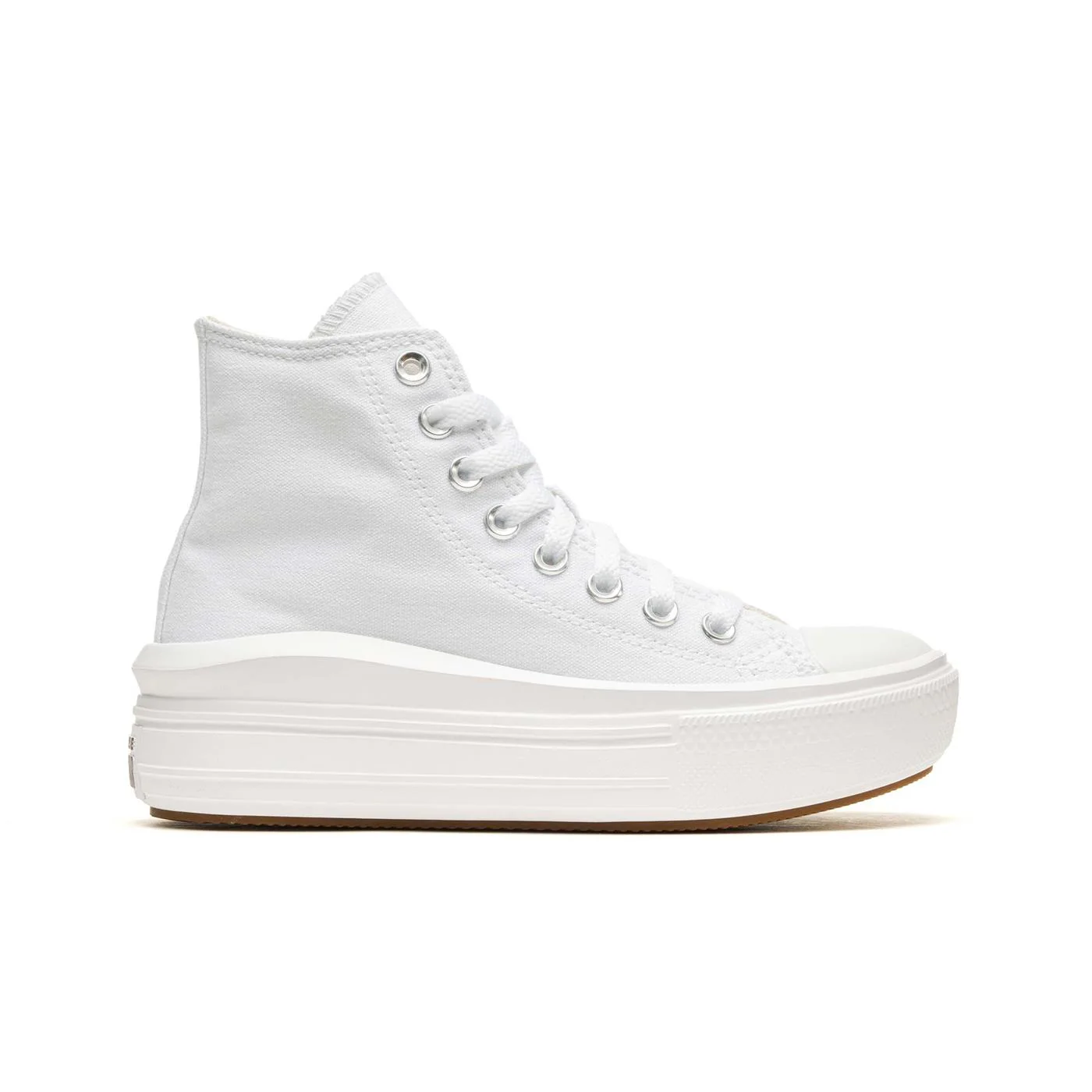Converse CT All Star Move Hi White/Natural Ivory/Black - Image 3