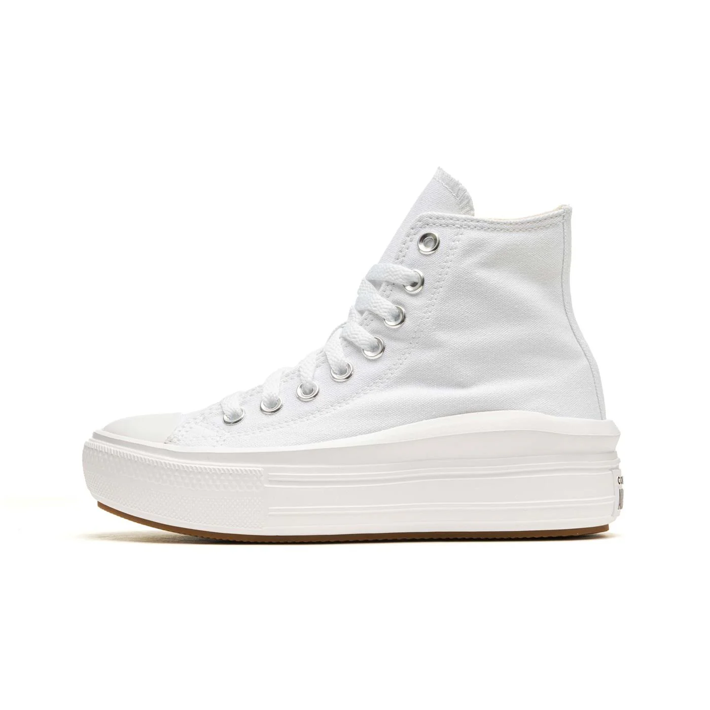 Converse CT All Star Move Hi White/Natural Ivory/Black - Image 4