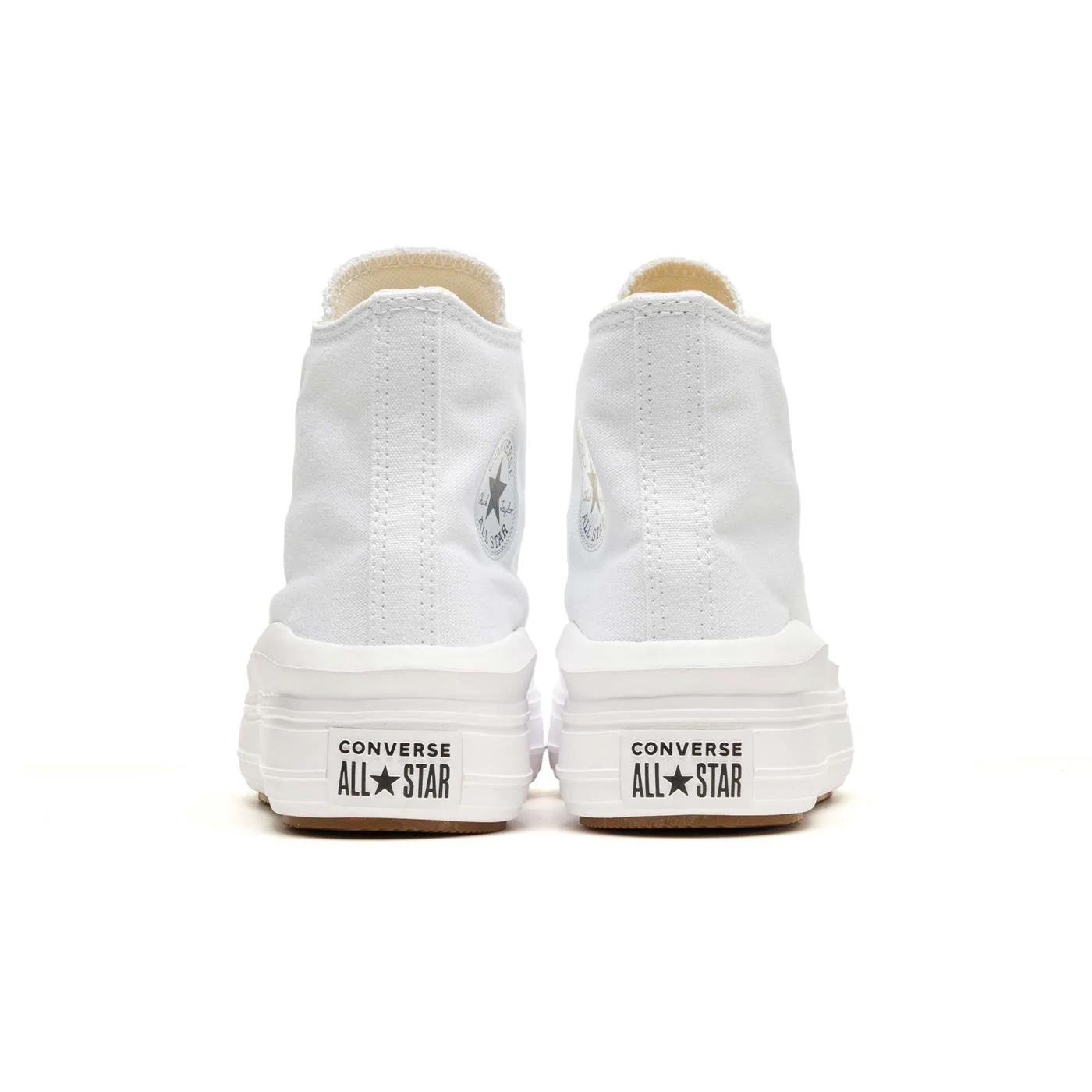 Converse CT All Star Move Hi White/Natural Ivory/Black - Image 6
