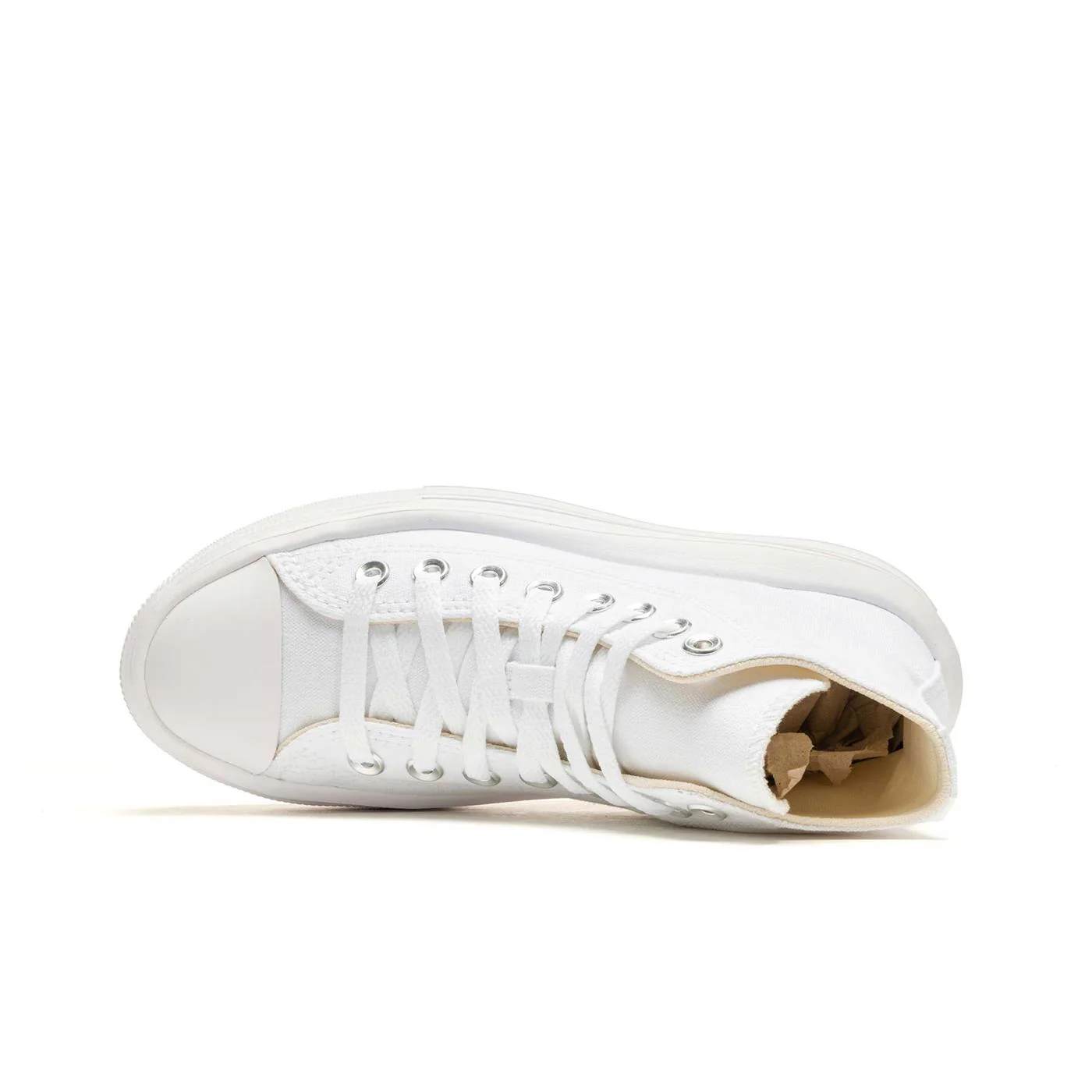 Converse CT All Star Move Hi White/Natural Ivory/Black - Image 7