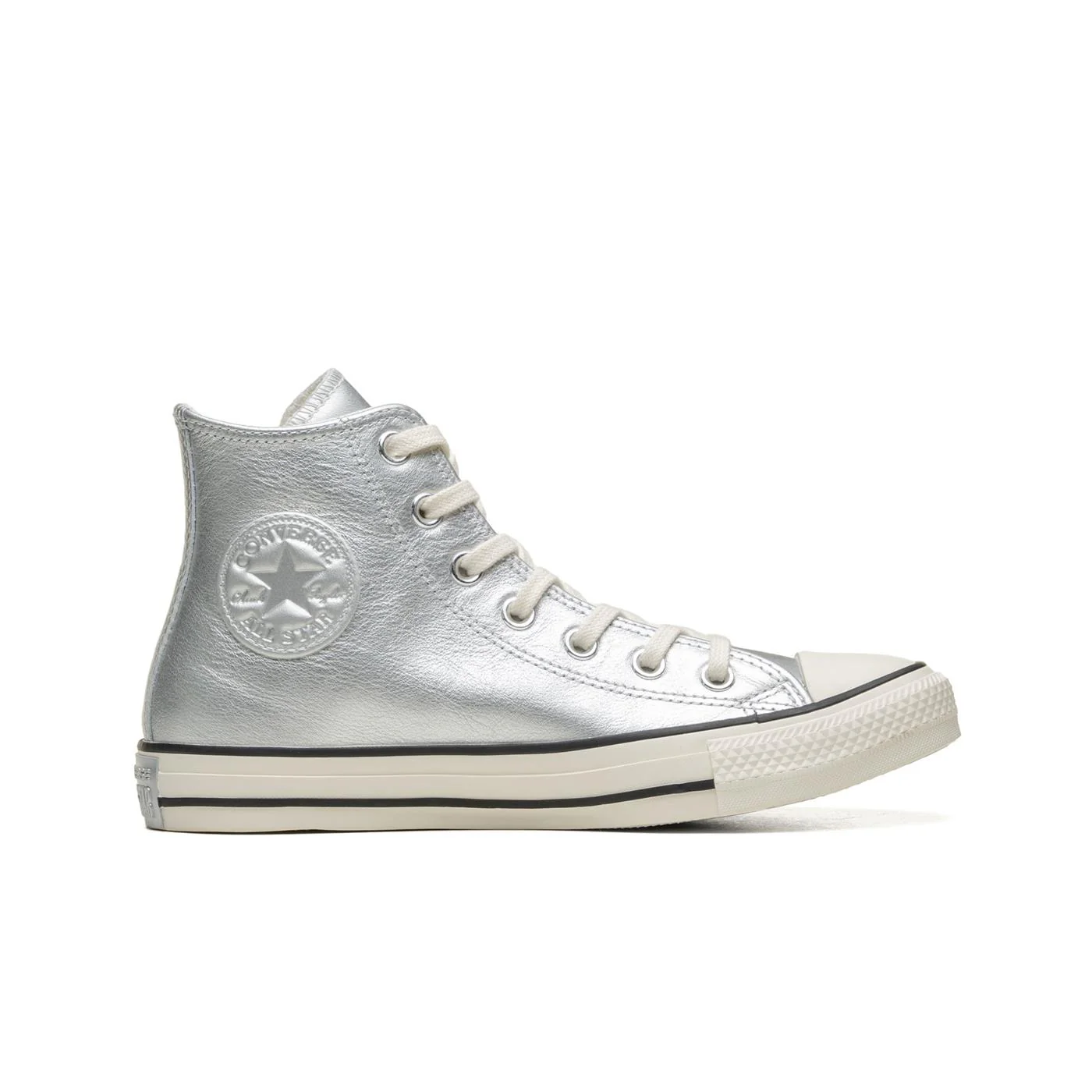 Converse CTAS Hi Silver/Egret/Black