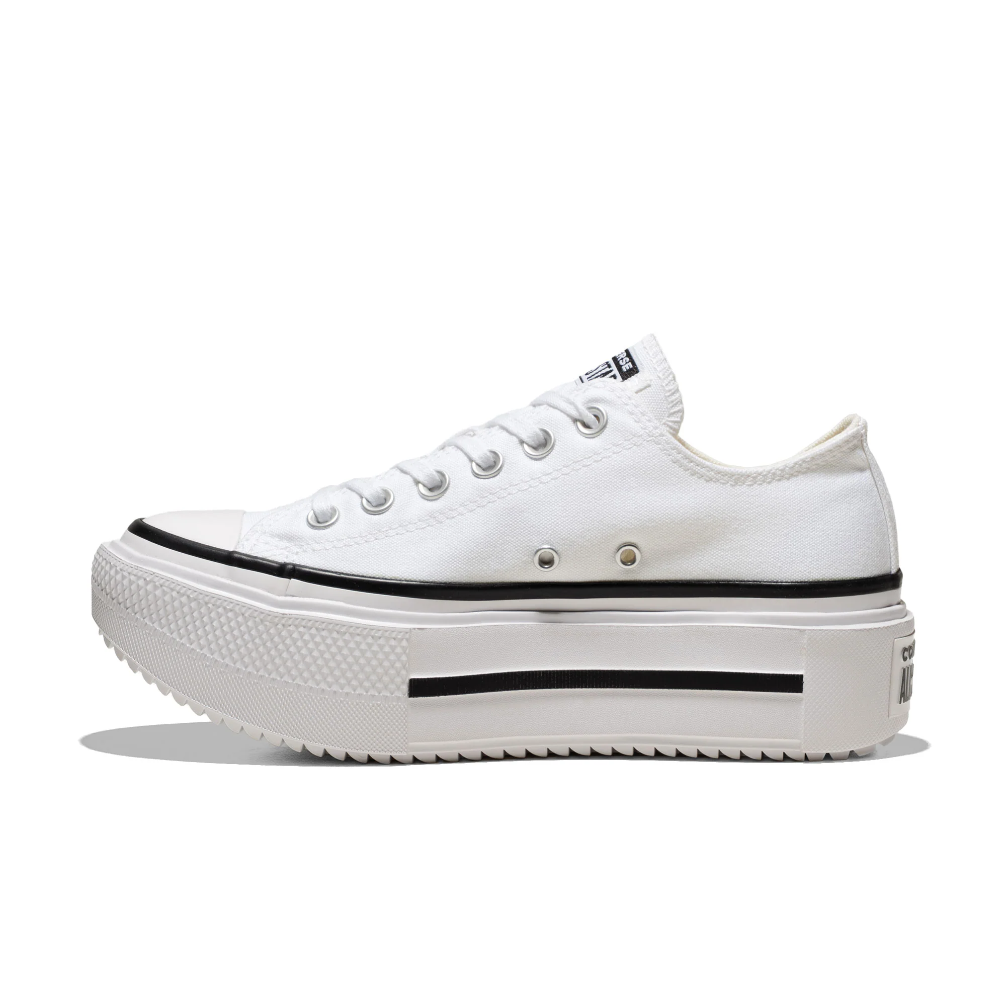 Converse CTAS Lift Double Stack Ox White/Black - Image 3
