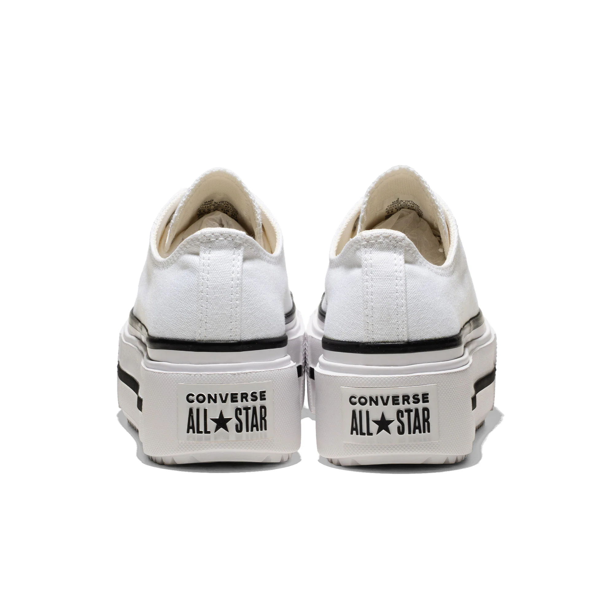 Converse CTAS Lift Double Stack Ox White/Black - Image 4