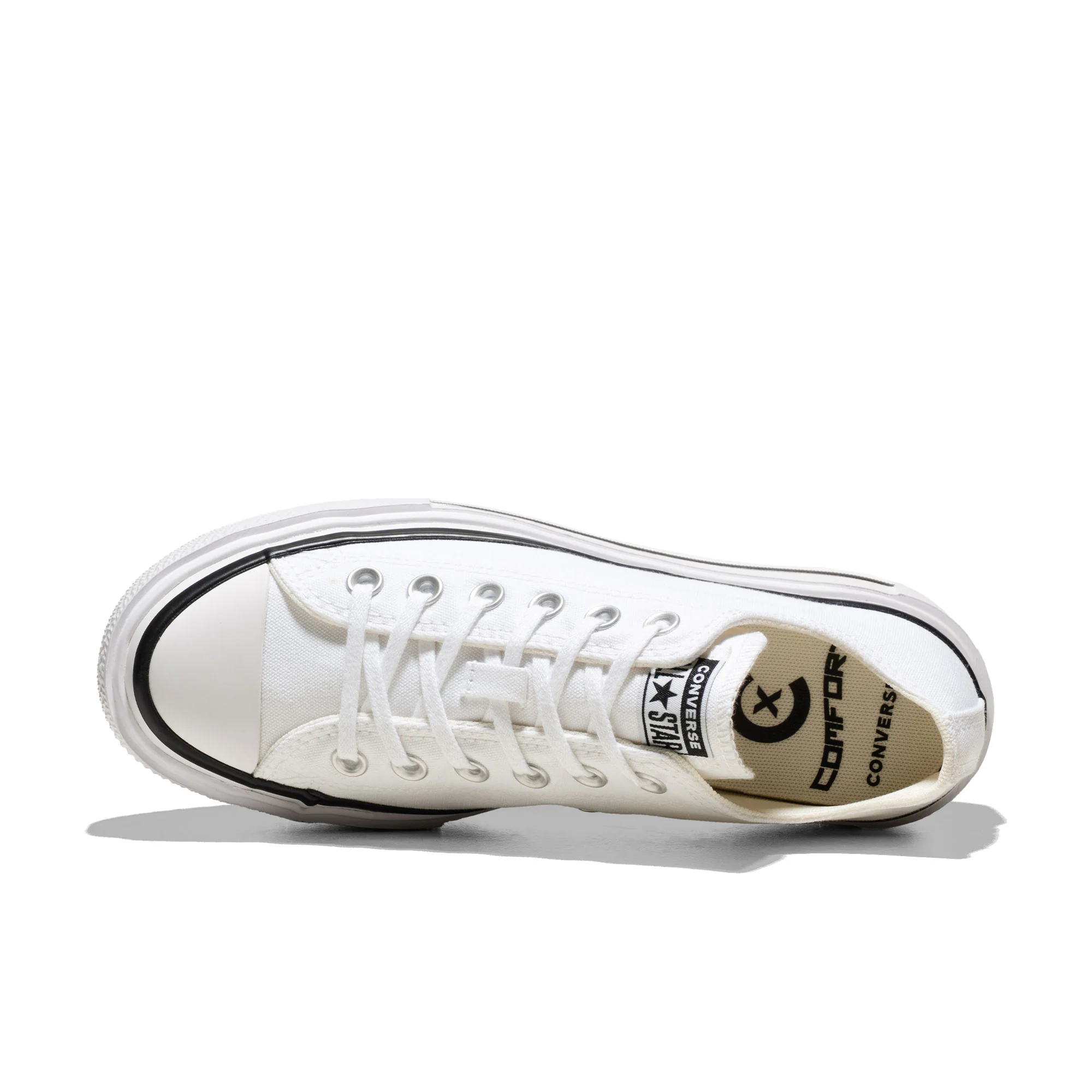 Converse CTAS Lift Double Stack Ox White/Black - Image 5