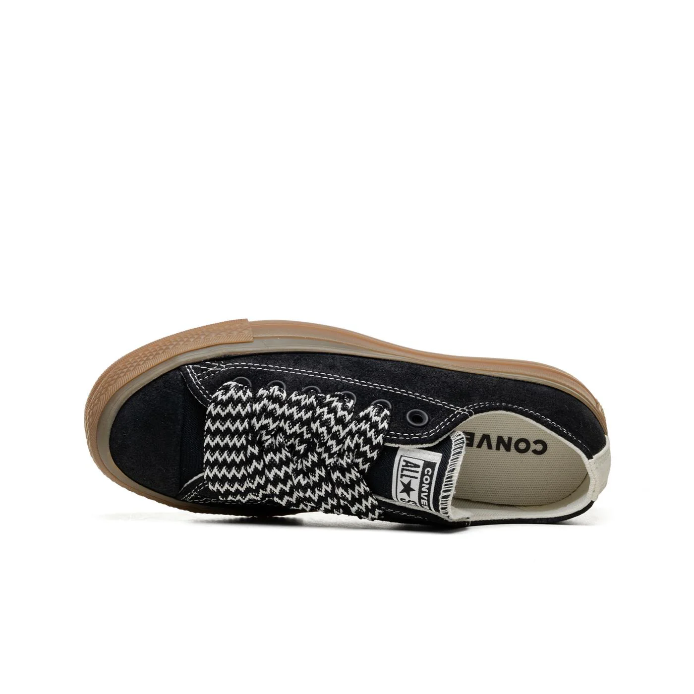Converse CTAS Lift Ox Black/Egret/Light Brown - Image 6
