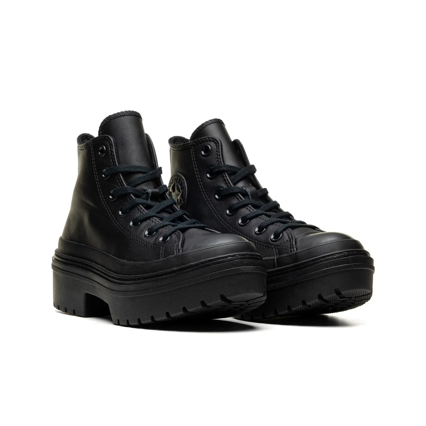 Converse CTAS Lugged Heel Hi Black/Black/Black - Image 3